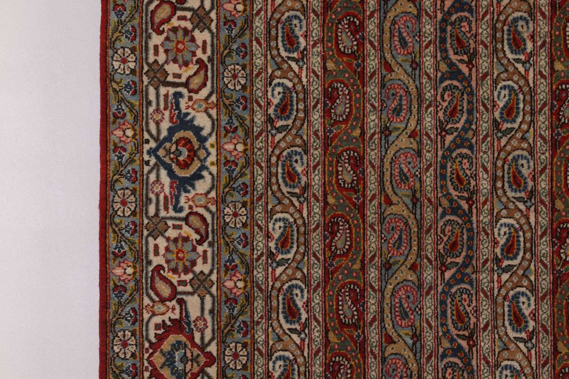 A Persian wool carpet, - Image 2 of 12