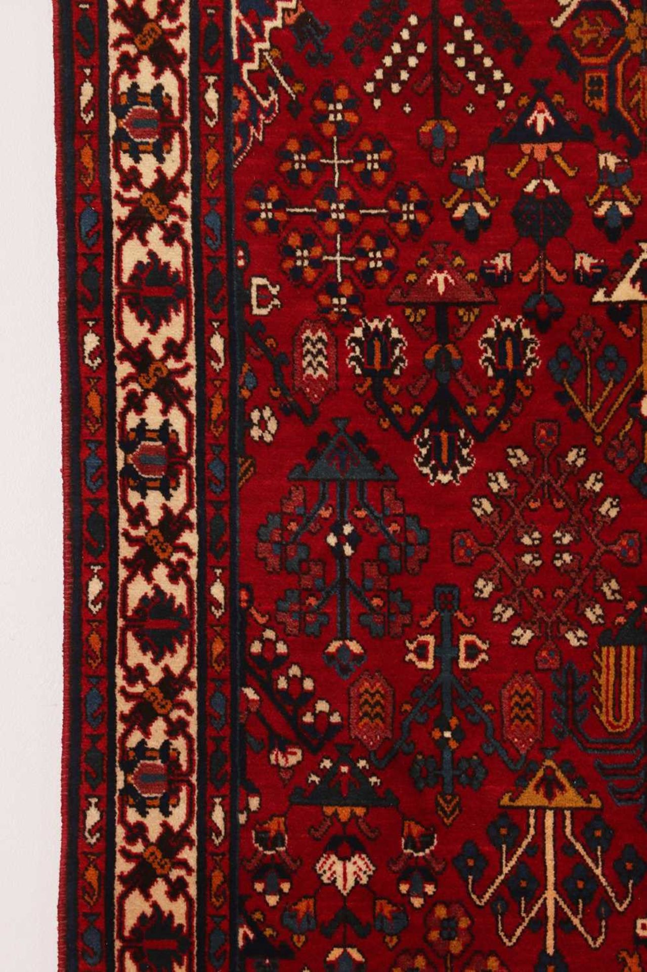 A Persian wool runner, - Image 4 of 4