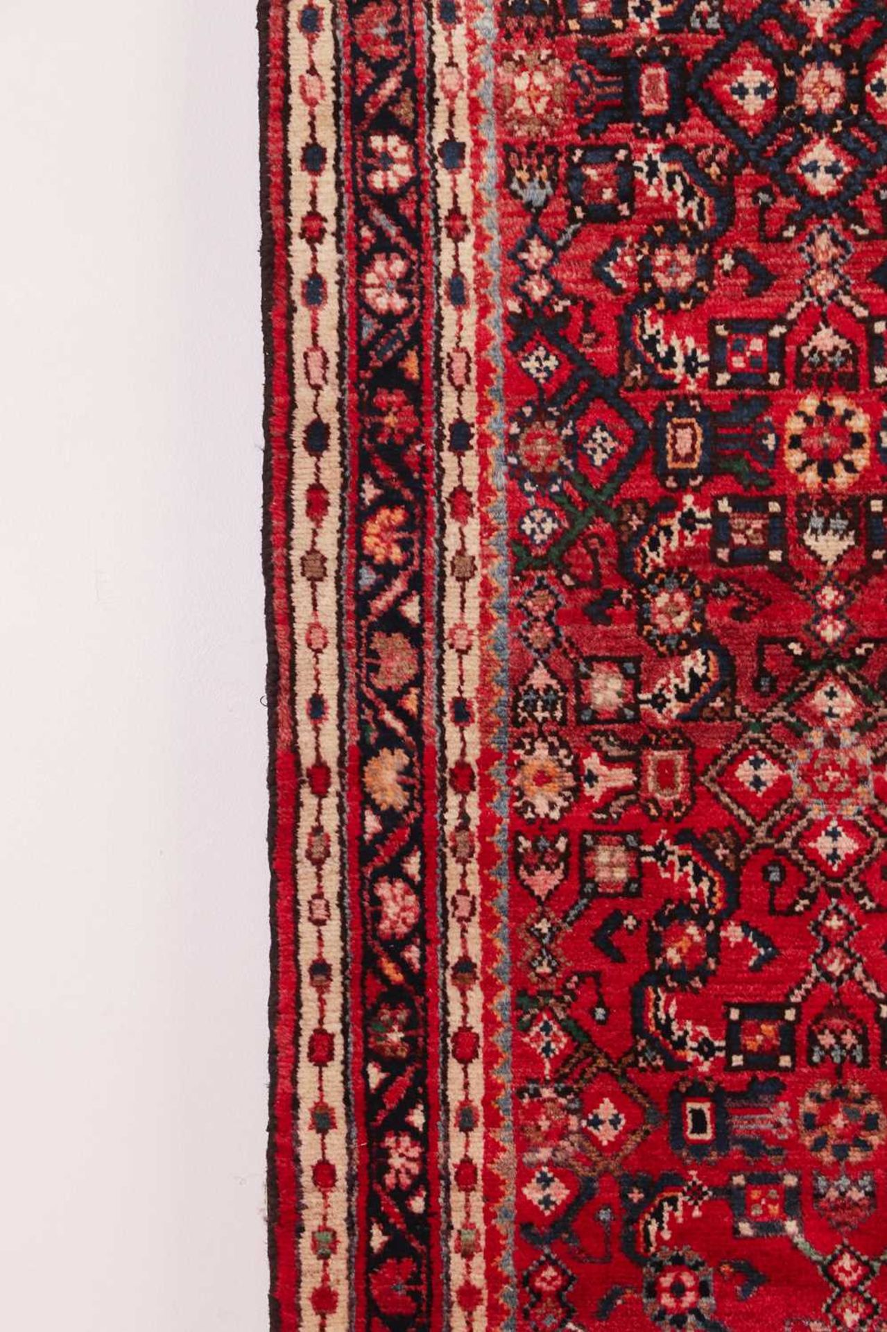 A Persian Malayer wool runner - Image 3 of 15
