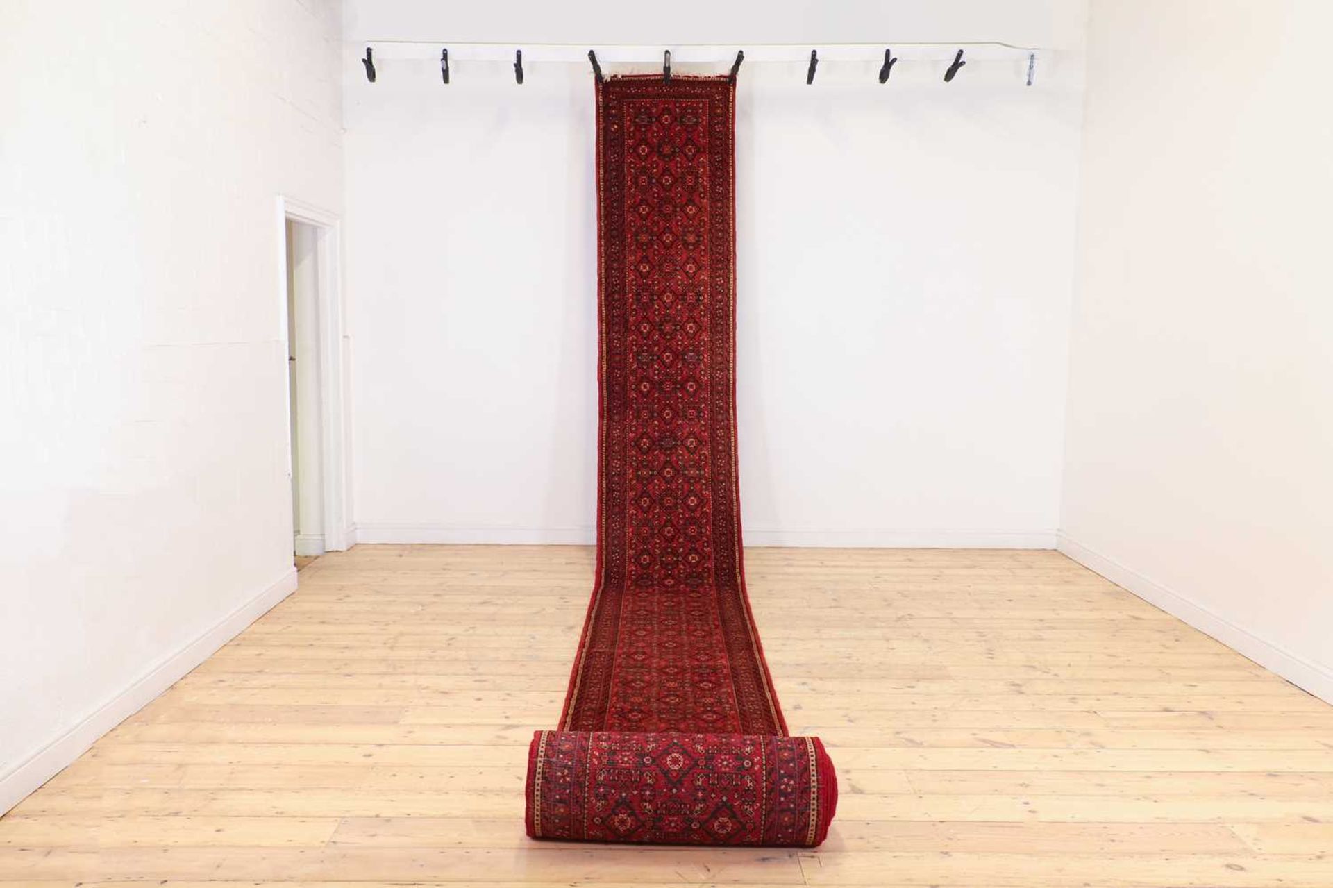 A modern wool runner,