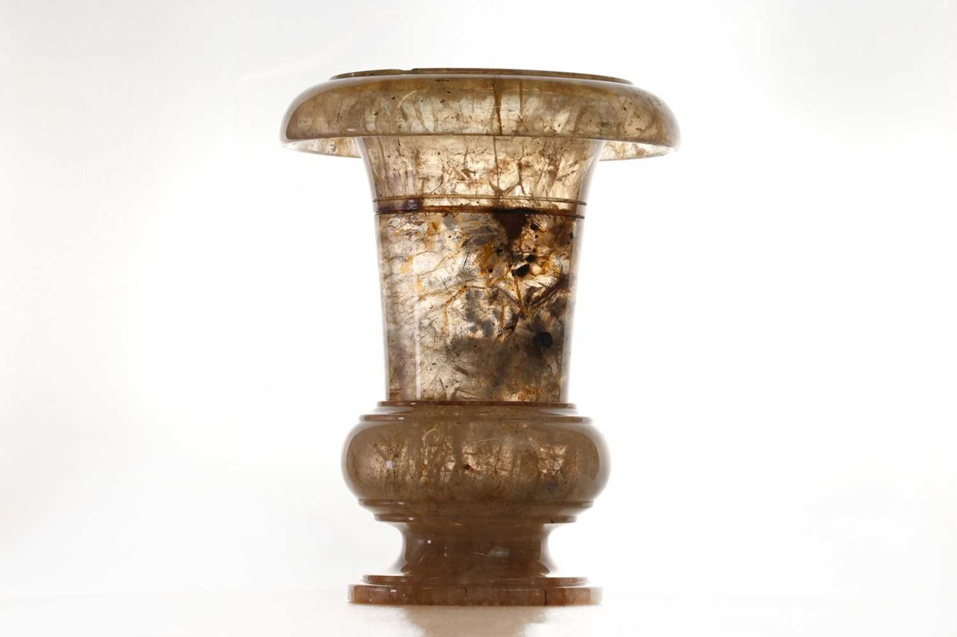 A fluorspar campana urn, - Image 7 of 23