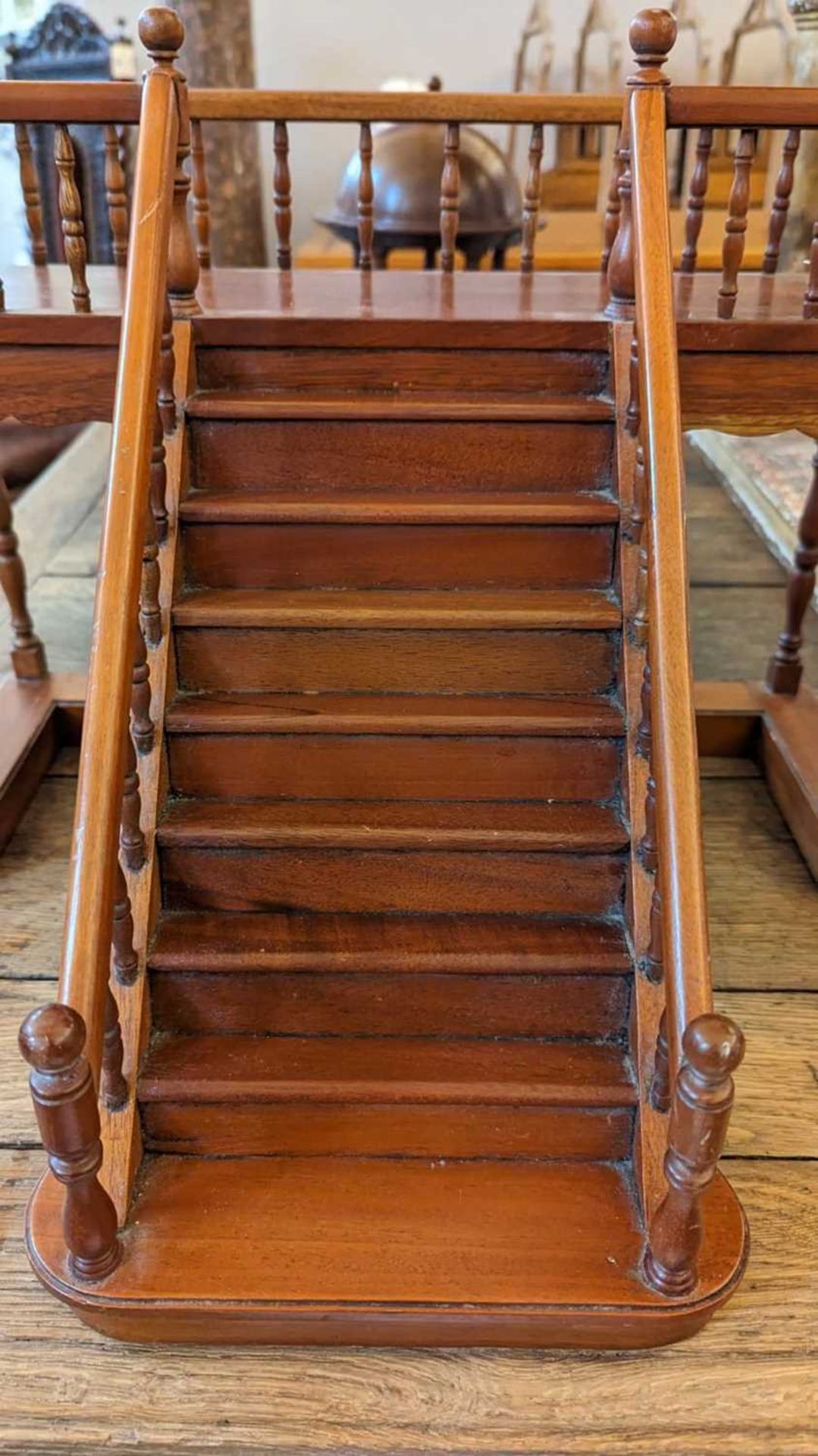 Two wooden architectural models of staircases, - Image 24 of 39