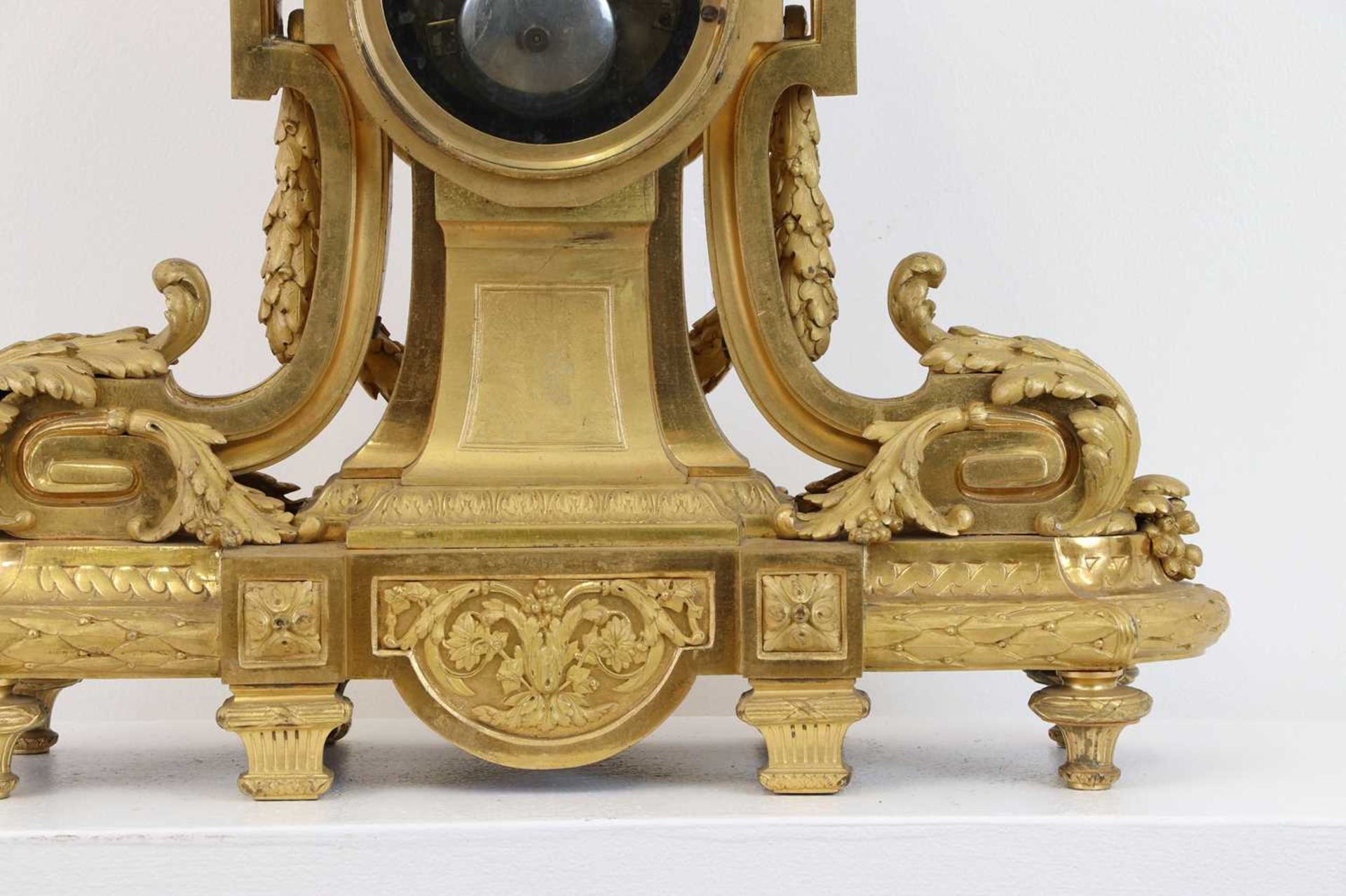 An Empire-style ormolu mantel clock, - Image 10 of 24