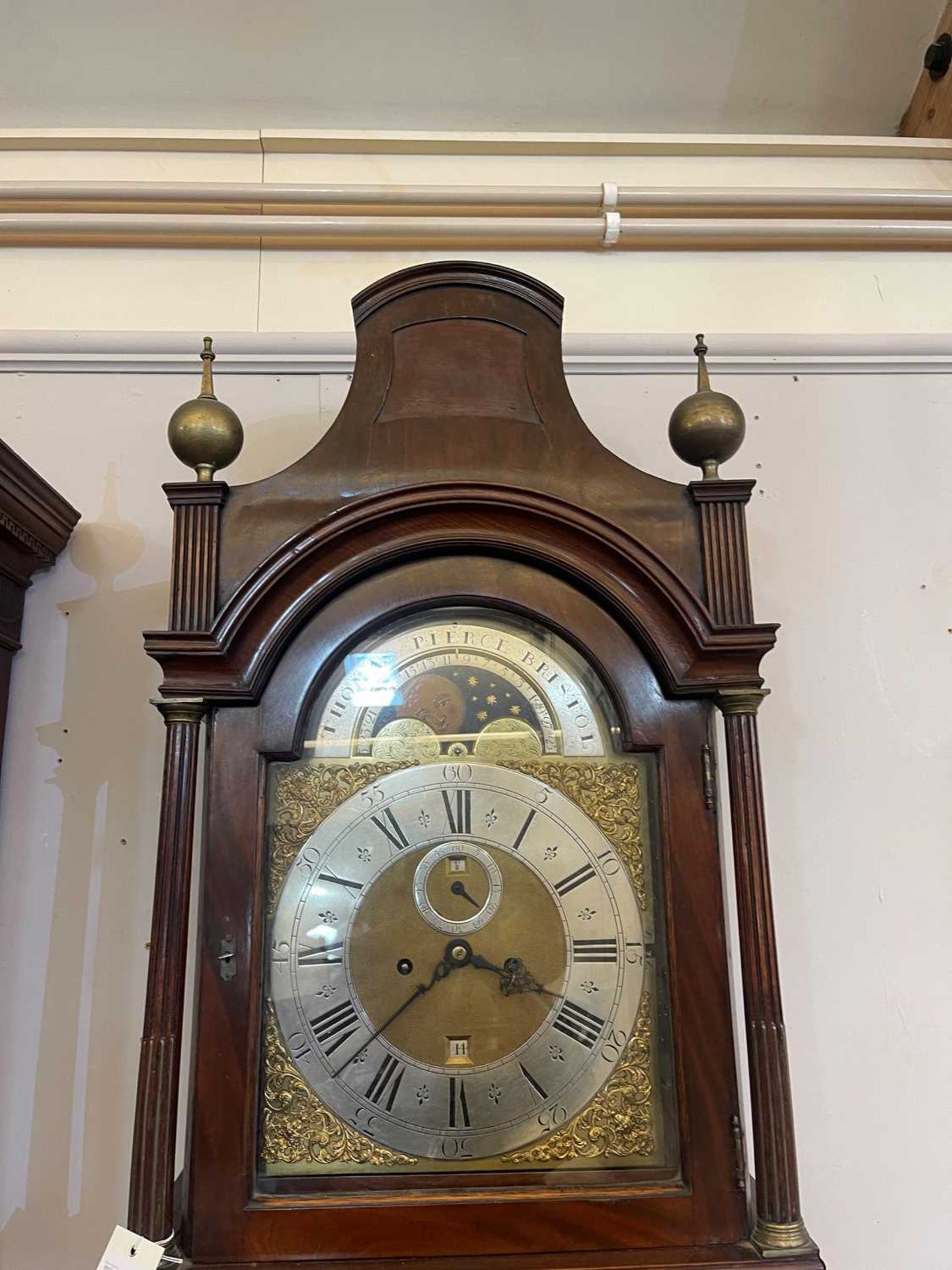 A George III mahogany longcase clock, - Image 22 of 26