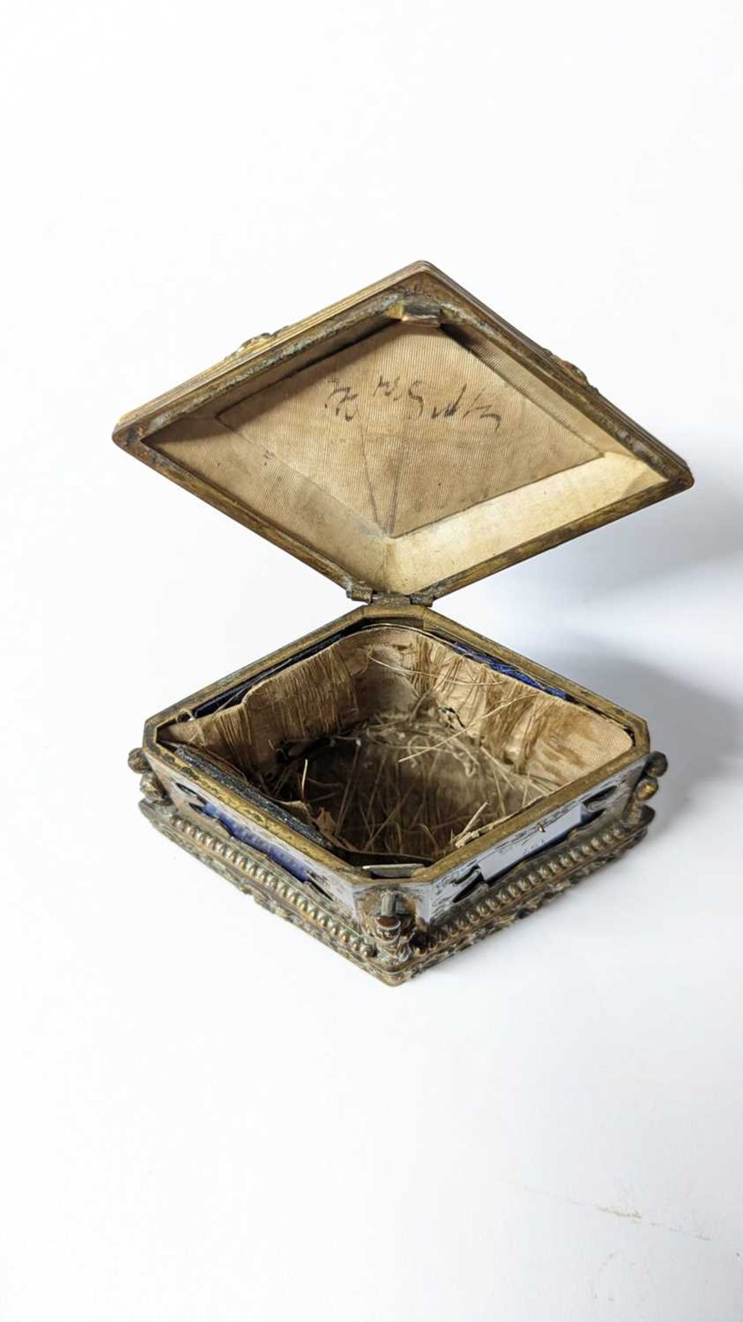 A lapis lazuli and gilt-metal box, - Image 13 of 13