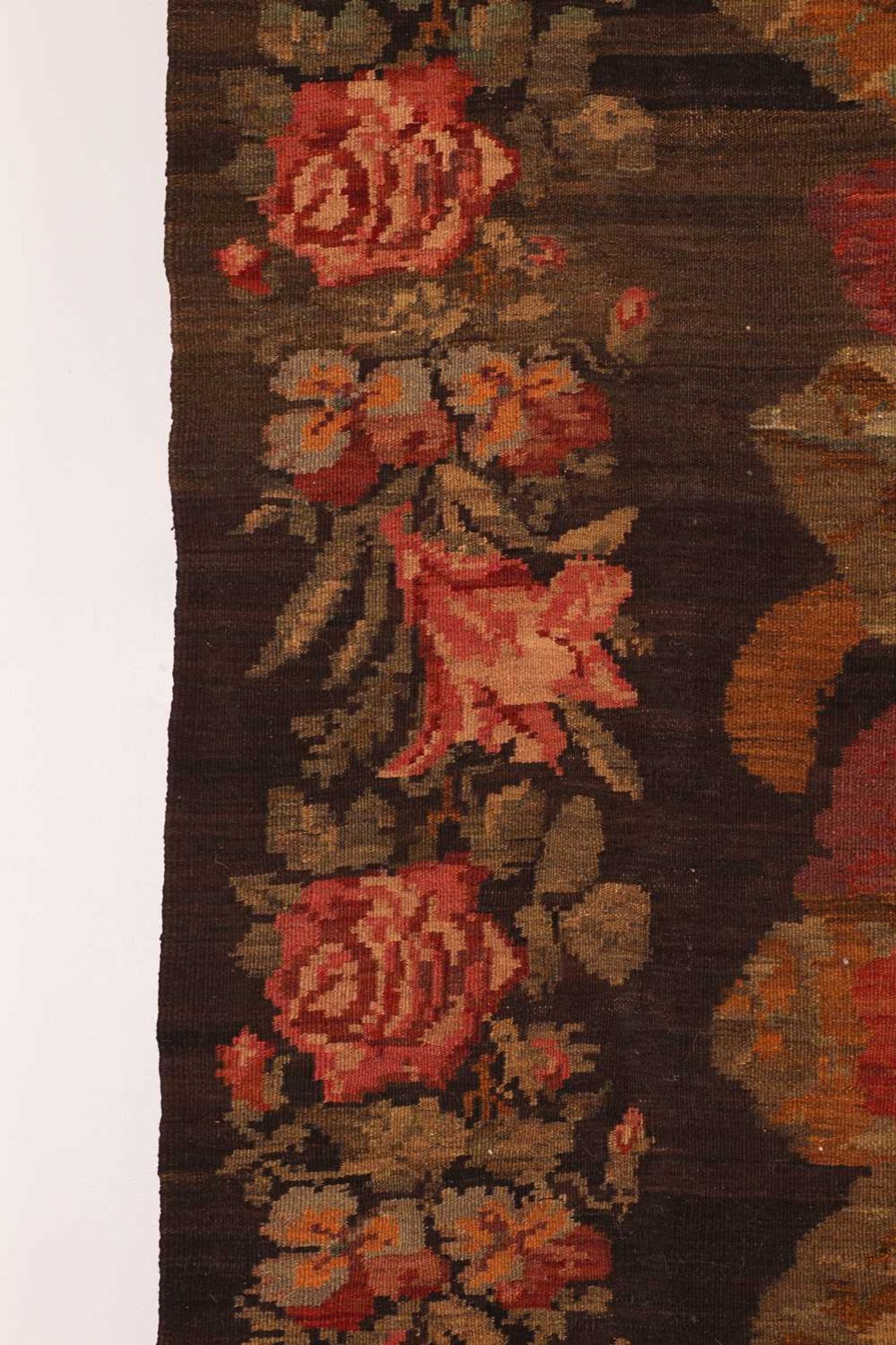 A Karabagh kilim wool carpet, - Image 3 of 5