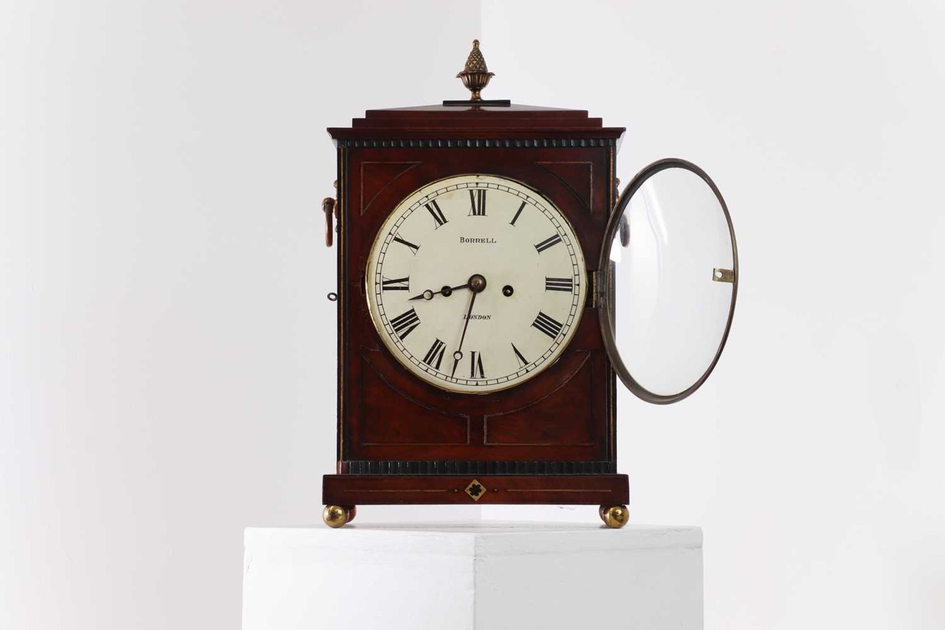 A Regency mahogany bracket clock, - Bild 3 aus 22