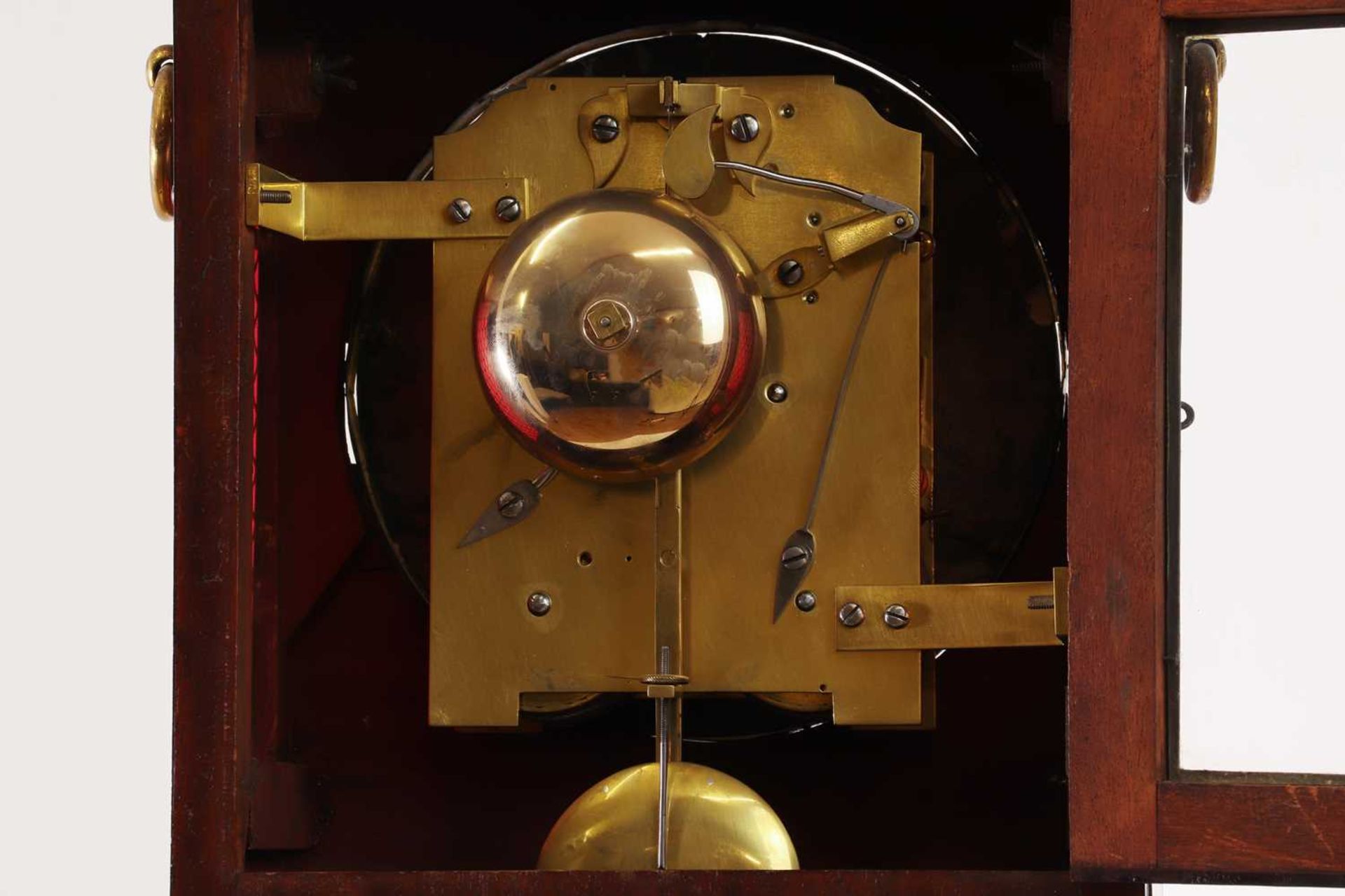 A Regency mahogany bracket clock, - Image 8 of 22
