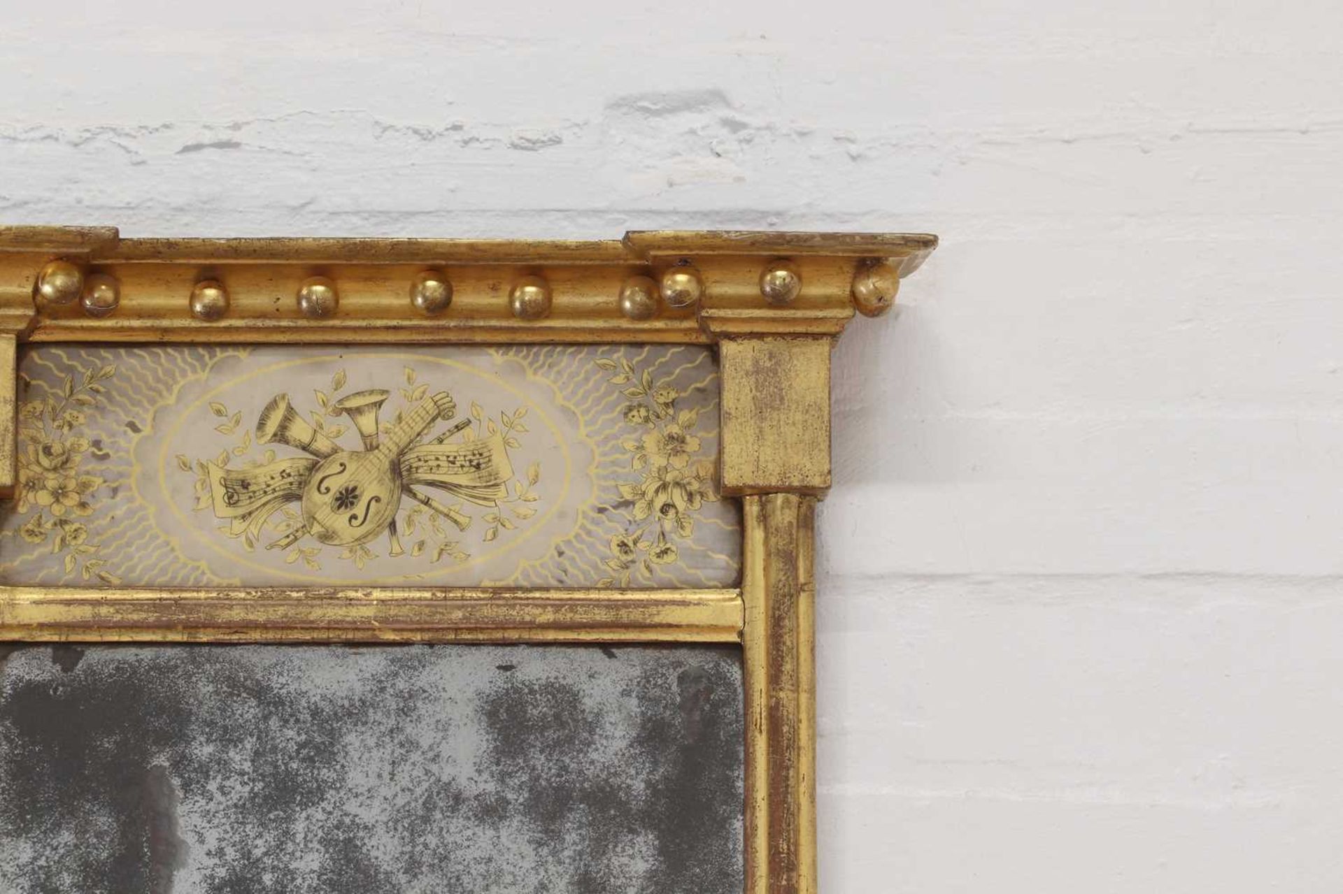 A giltwood pier mirror, - Image 4 of 6