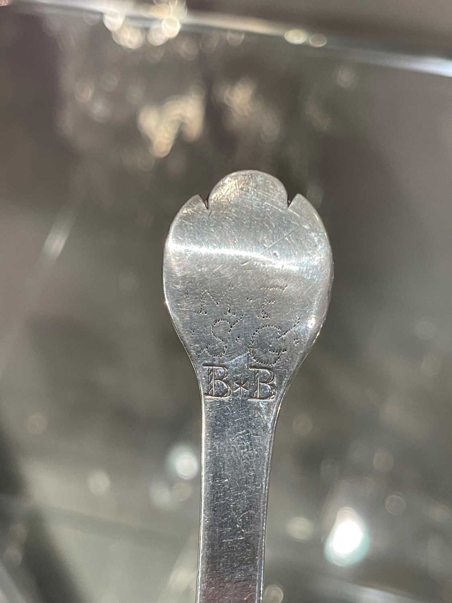 A Charles II East Anglian provincial silver trefid spoon, - Image 8 of 10