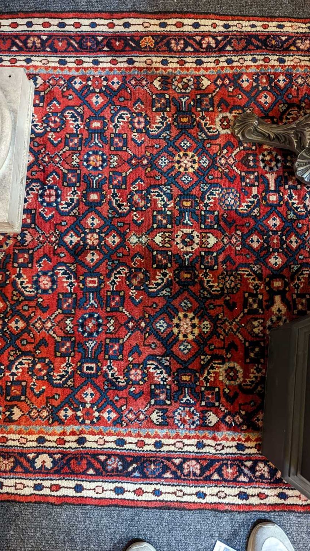 A Persian Malayer wool runner - Image 8 of 15