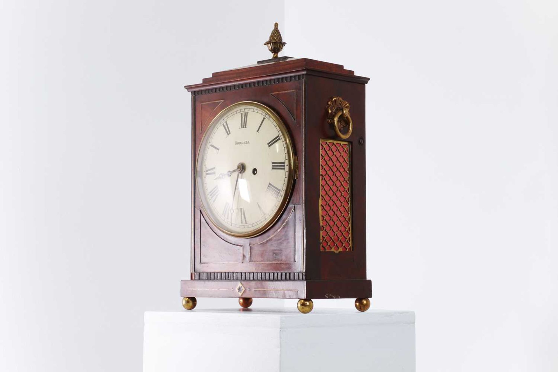 A Regency mahogany bracket clock, - Bild 4 aus 22