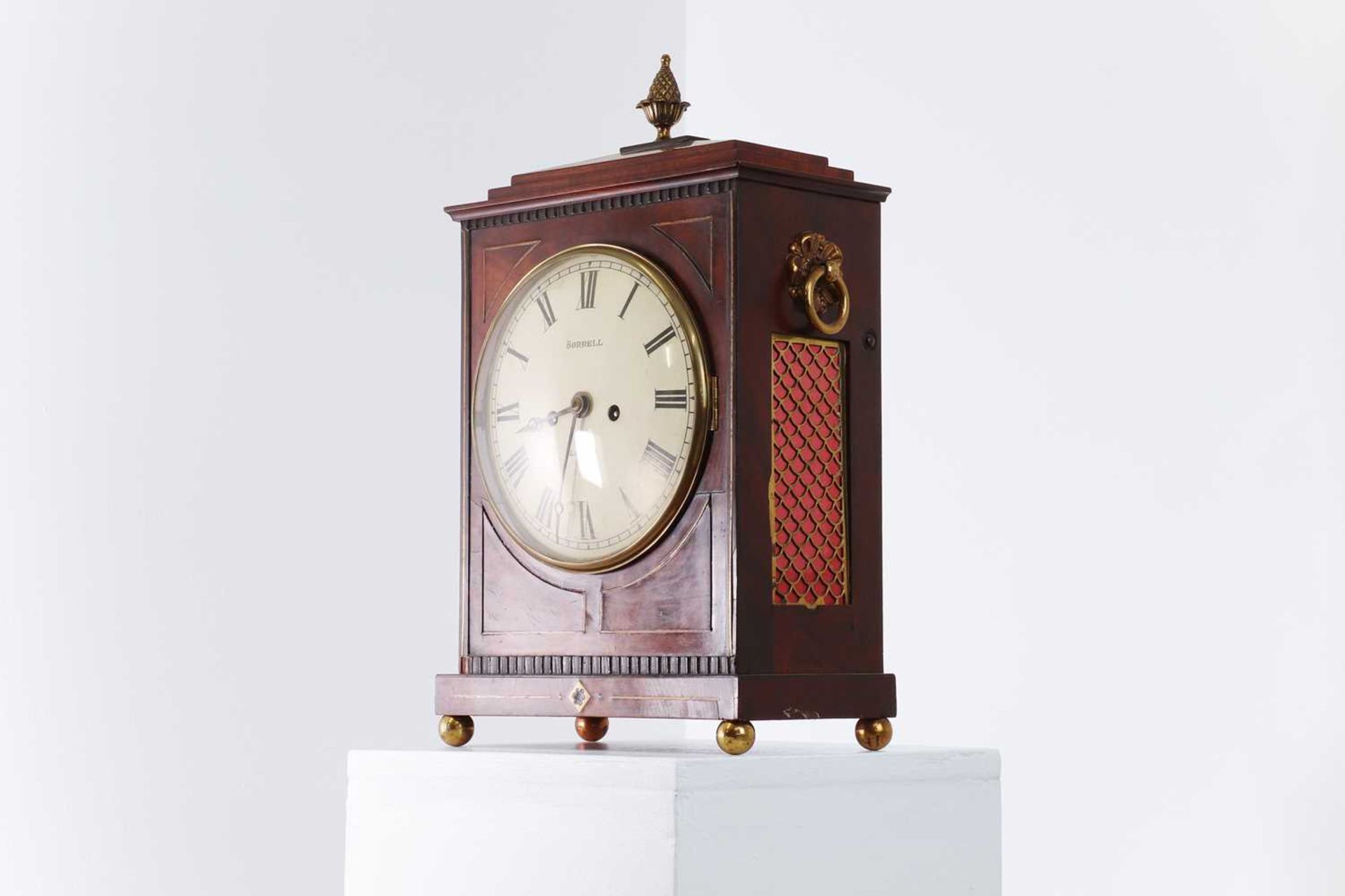 A Regency mahogany bracket clock, - Image 4 of 22