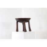 A Usoga hardwood stool,