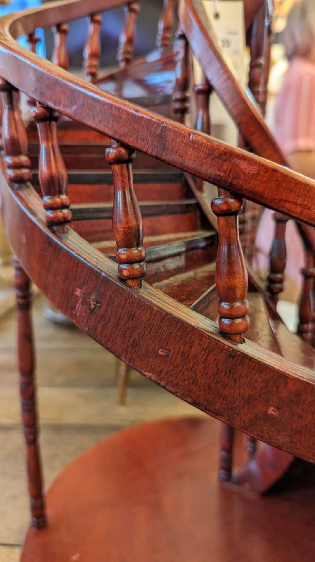 Two wooden architectural models of staircases, - Image 29 of 39