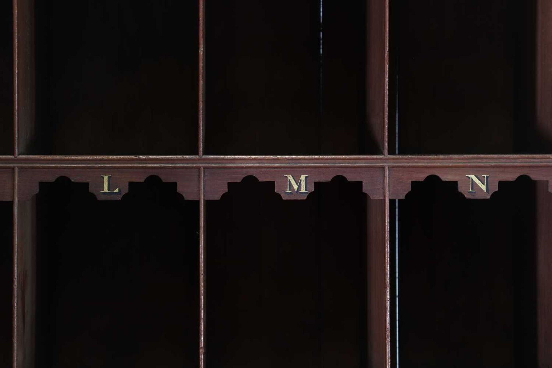 A George IV figured mahogany collector's cabinet, - Image 8 of 13