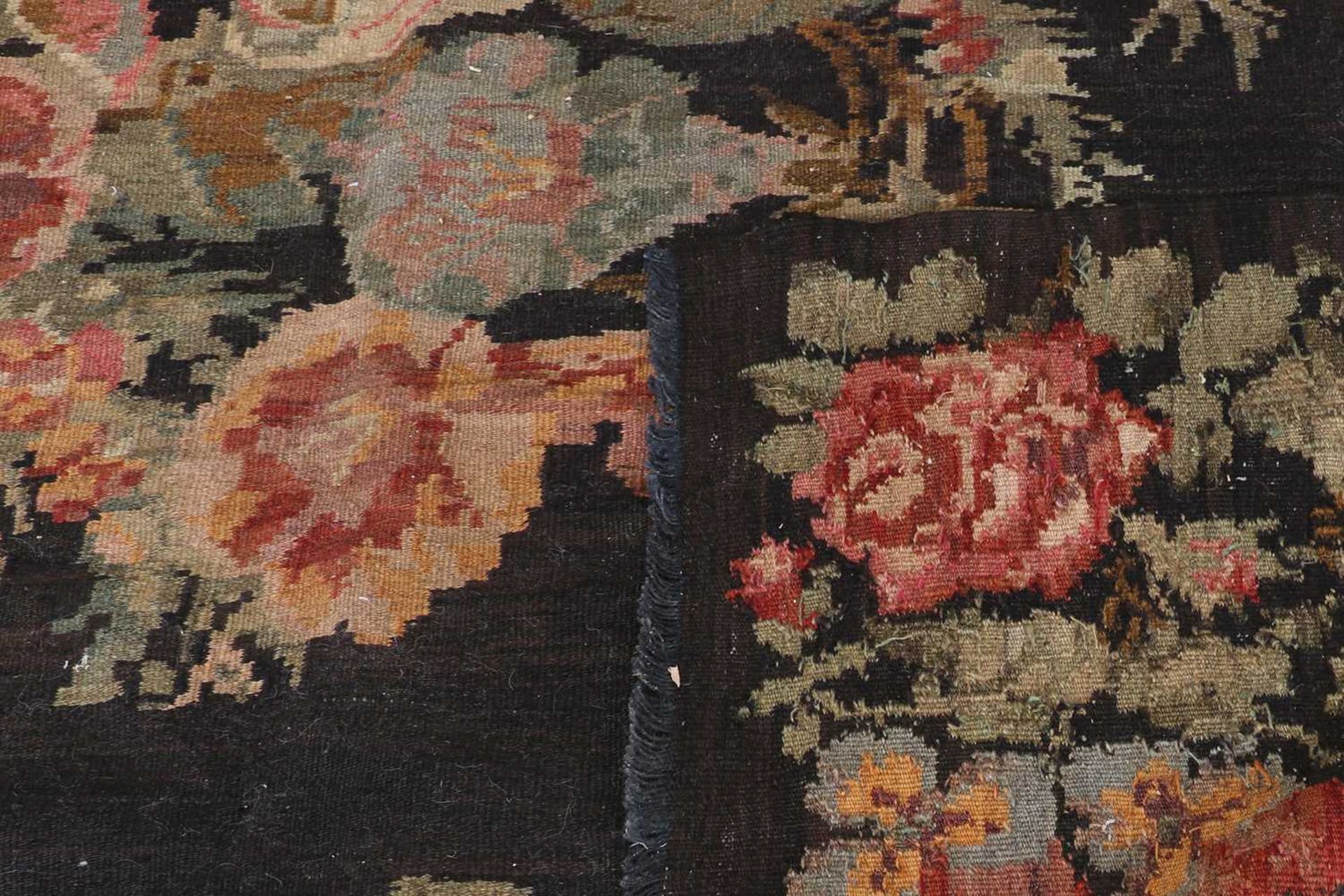 A Karabagh kilim wool carpet, - Image 2 of 5