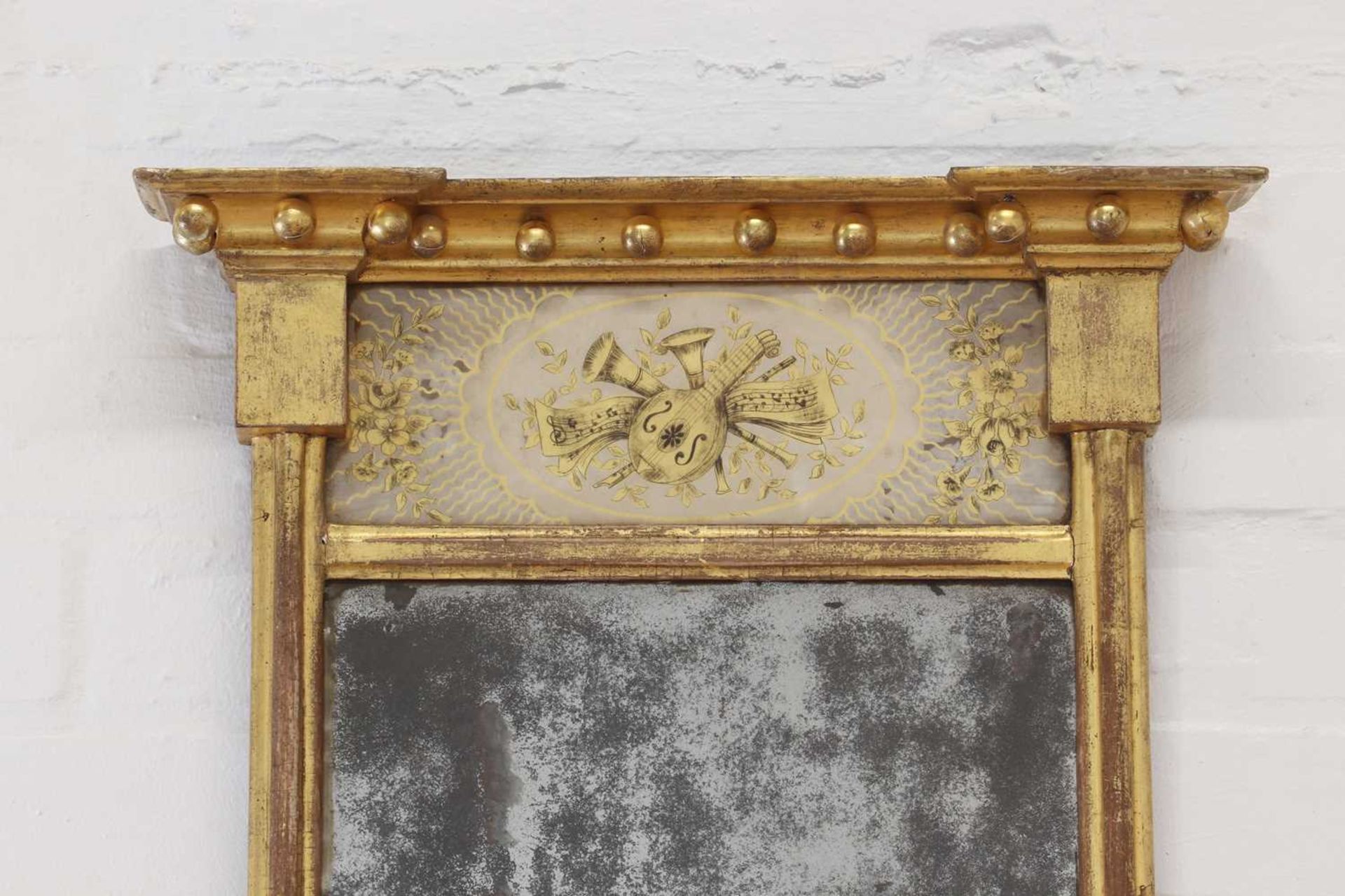 A giltwood pier mirror, - Image 5 of 6