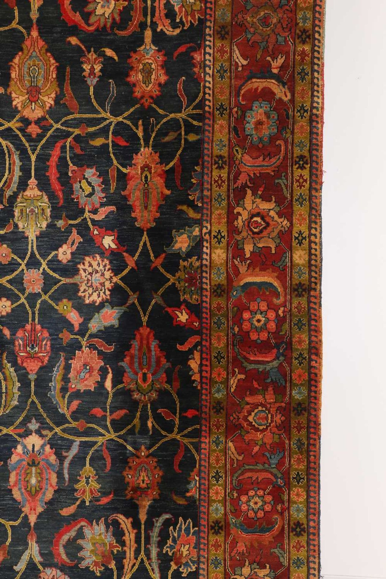 A Persian-style wool carpet, - Bild 5 aus 16