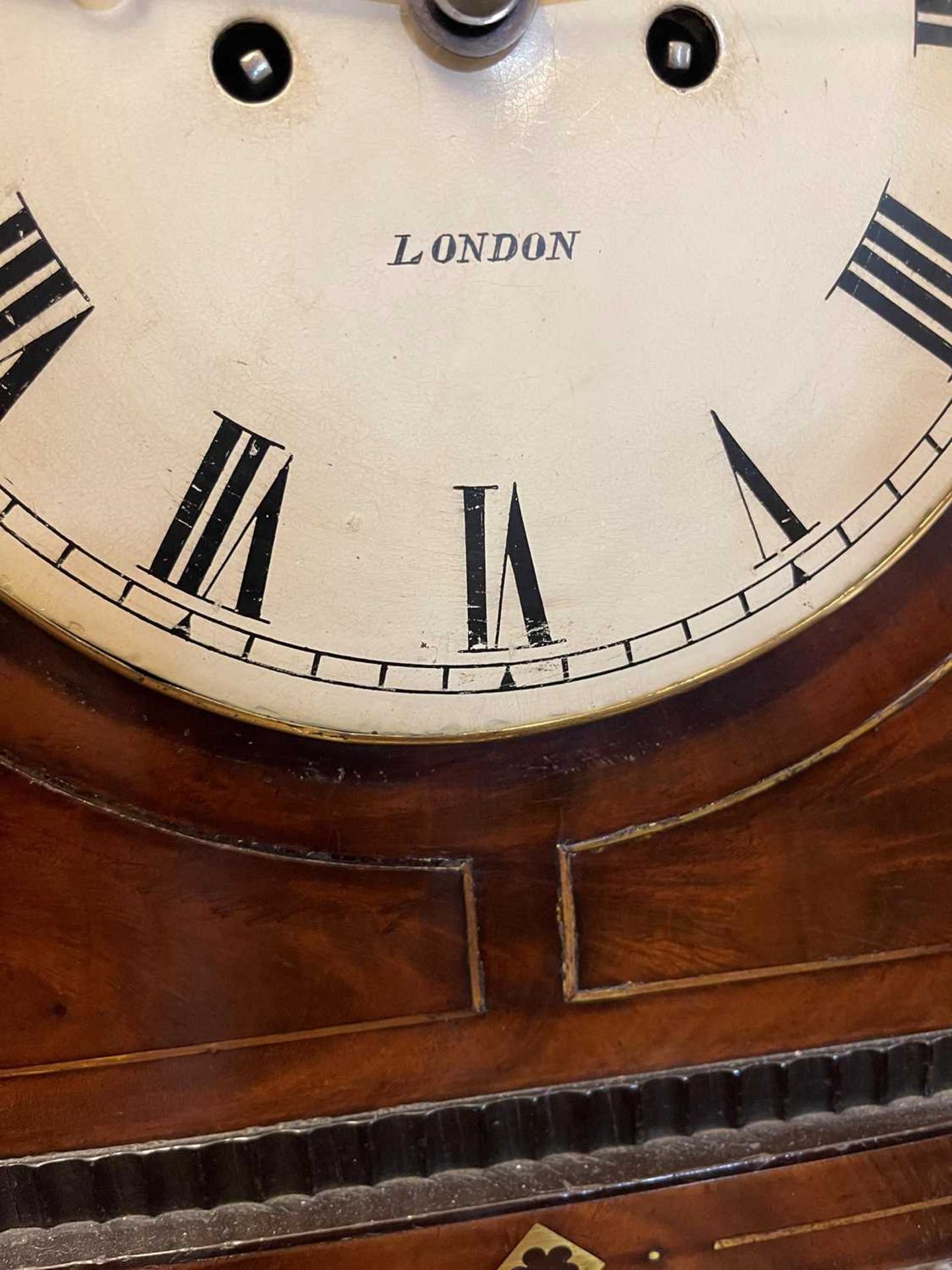 A Regency mahogany bracket clock, - Bild 21 aus 22
