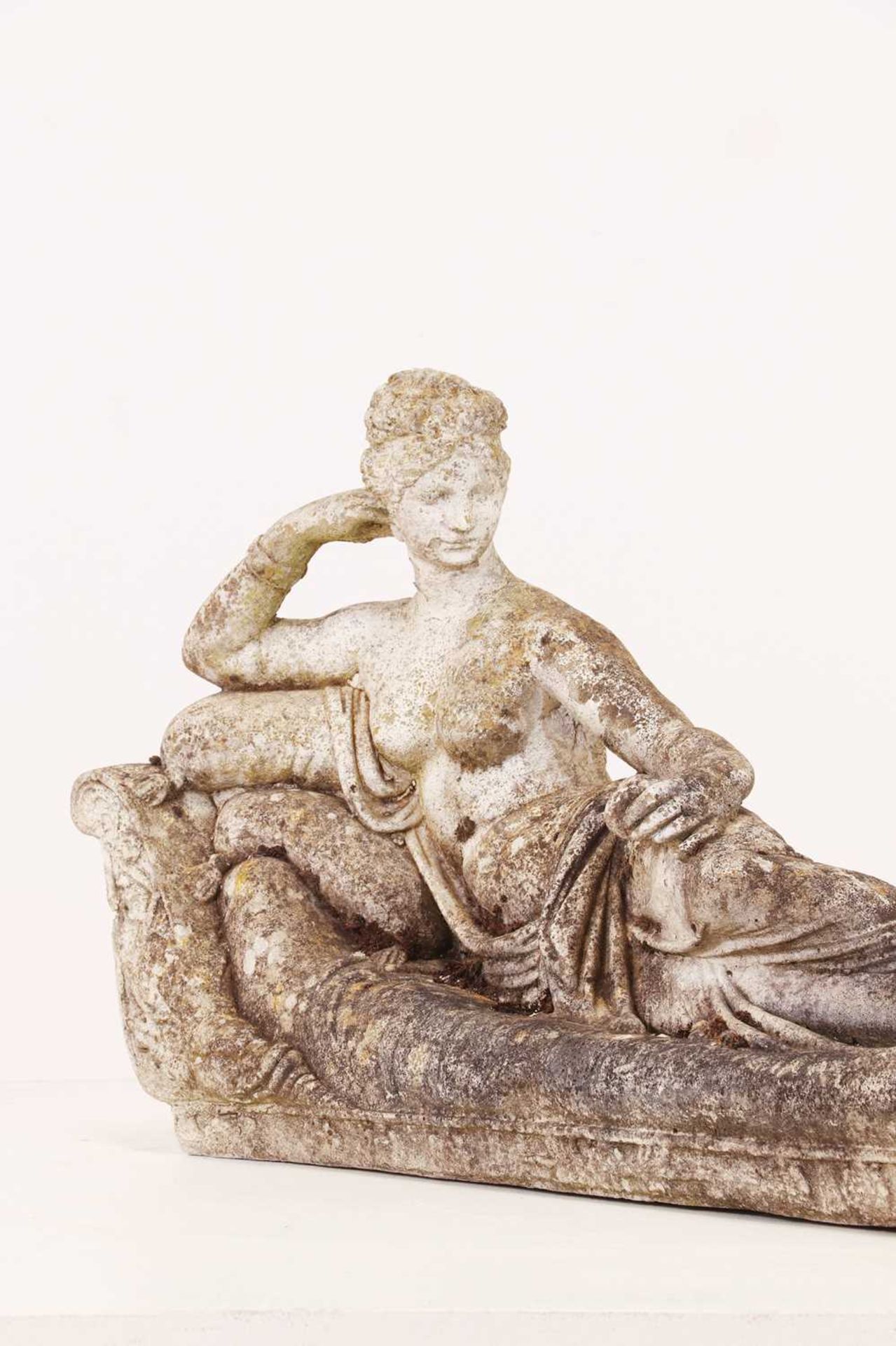 A reconstituted stone figure after Antonio Canova - Bild 4 aus 9