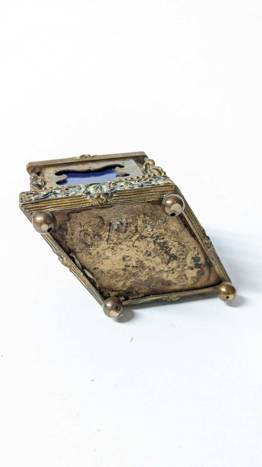 A lapis lazuli and gilt-metal box, - Image 9 of 13