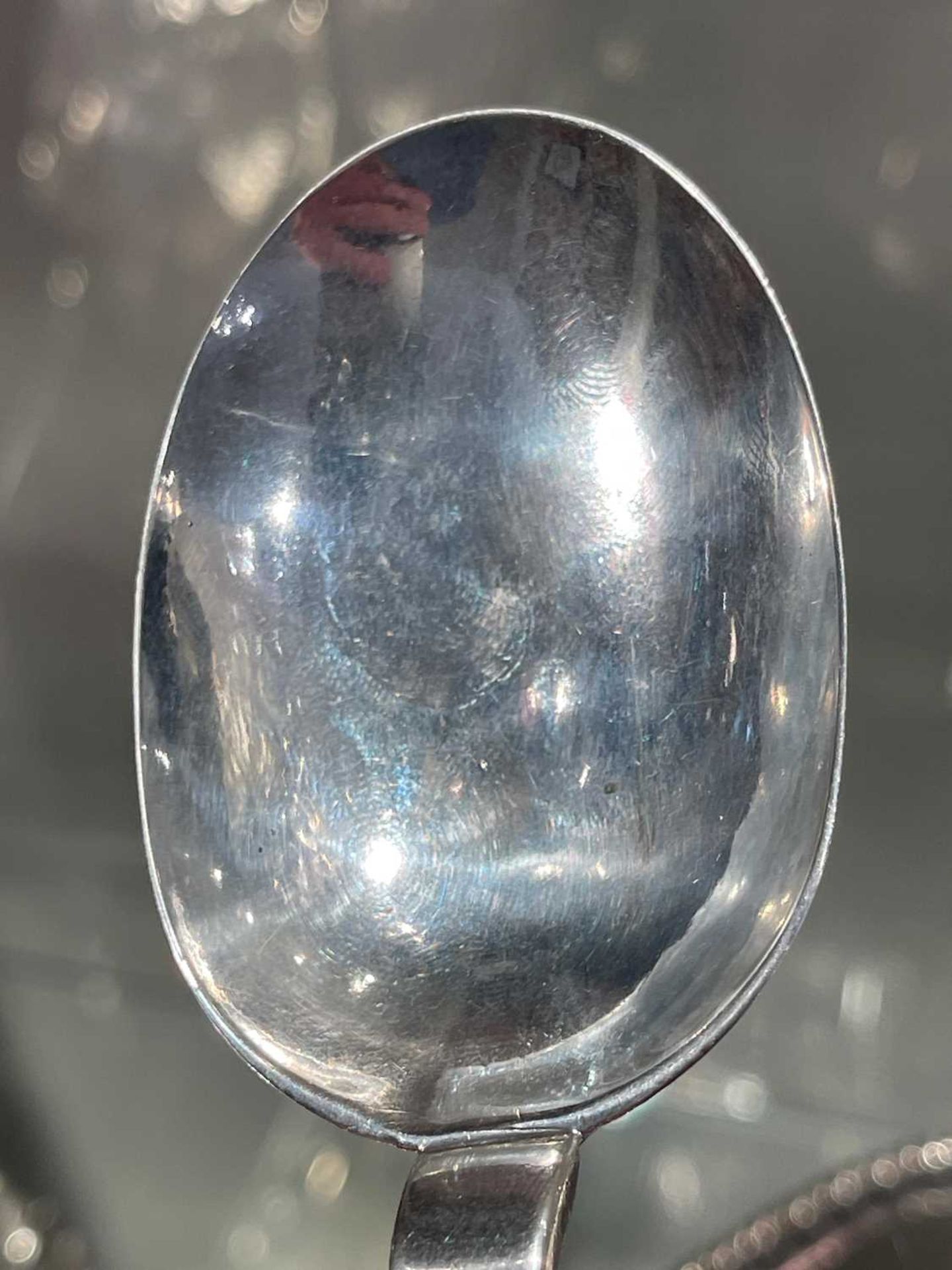A Charles II East Anglian provincial silver trefid spoon, - Image 10 of 14