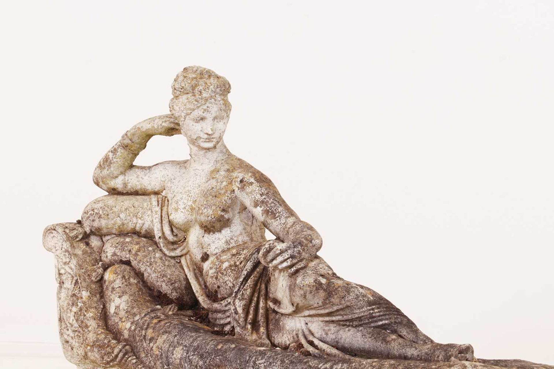 A reconstituted stone figure after Antonio Canova - Bild 8 aus 9