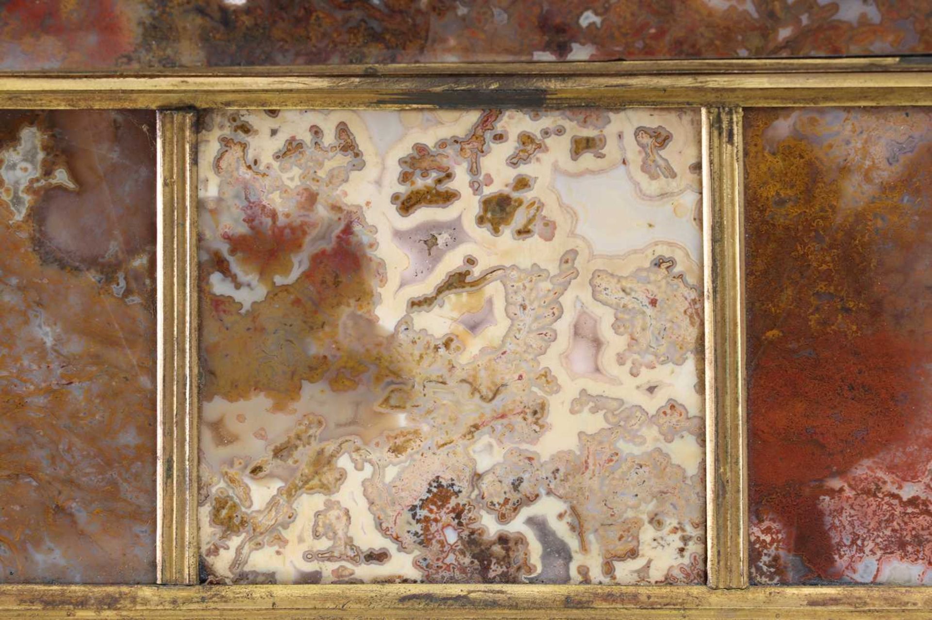 Two agate and gilt-metal-mounted caskets, - Image 13 of 14