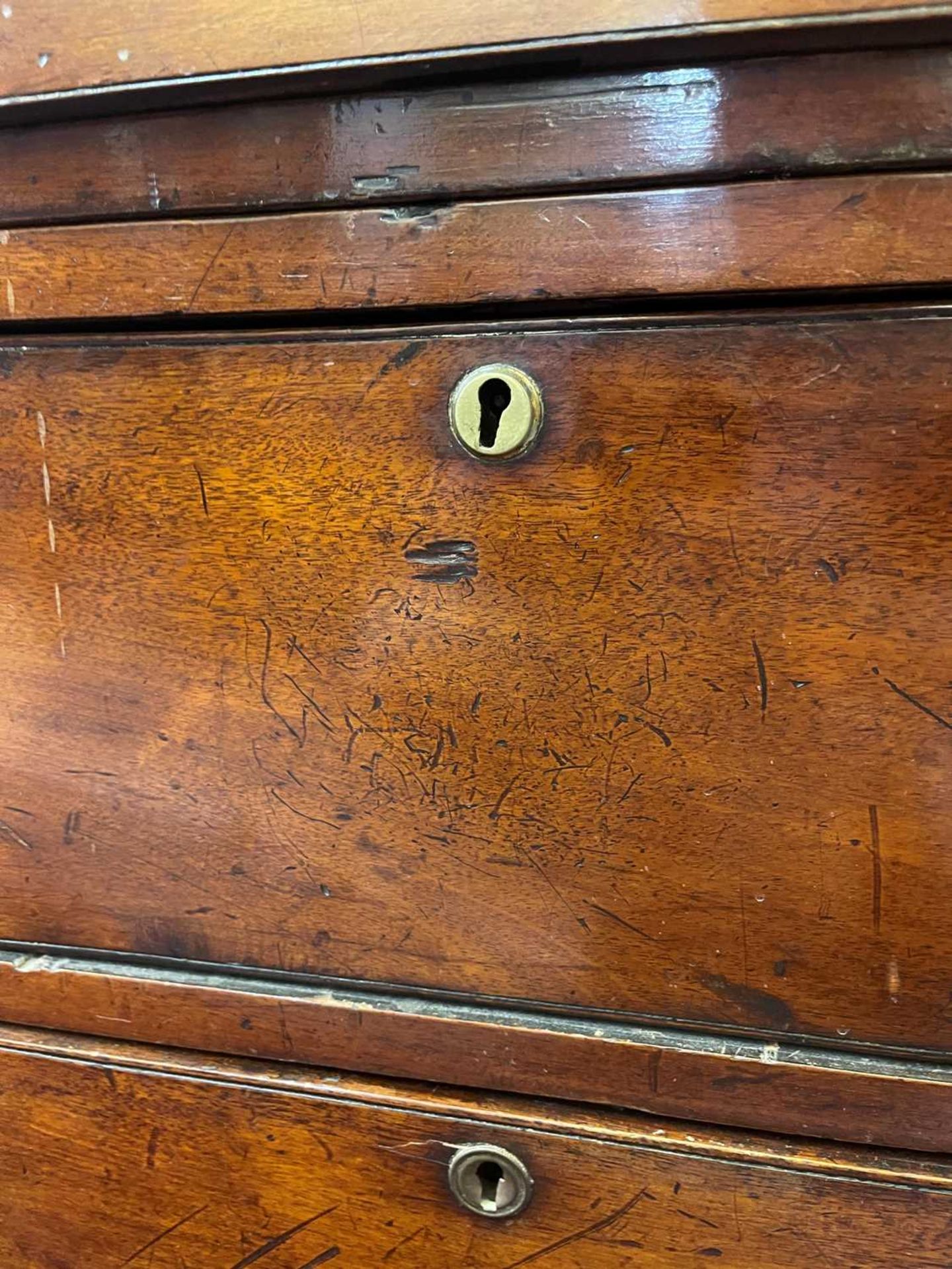 A teak campaign chest, - Image 9 of 24