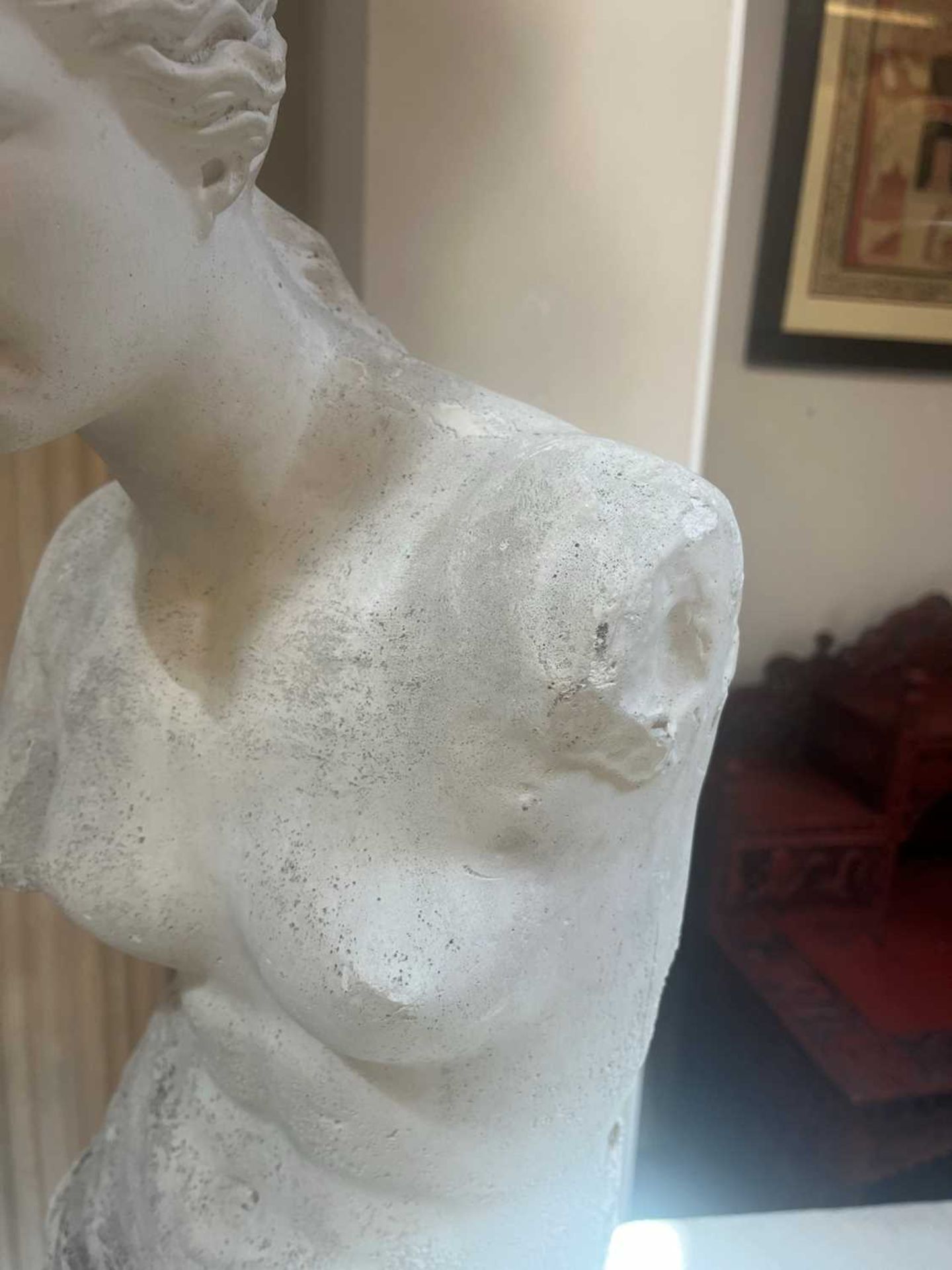 A large plaster figure of the Venus de Milo, - Bild 20 aus 30