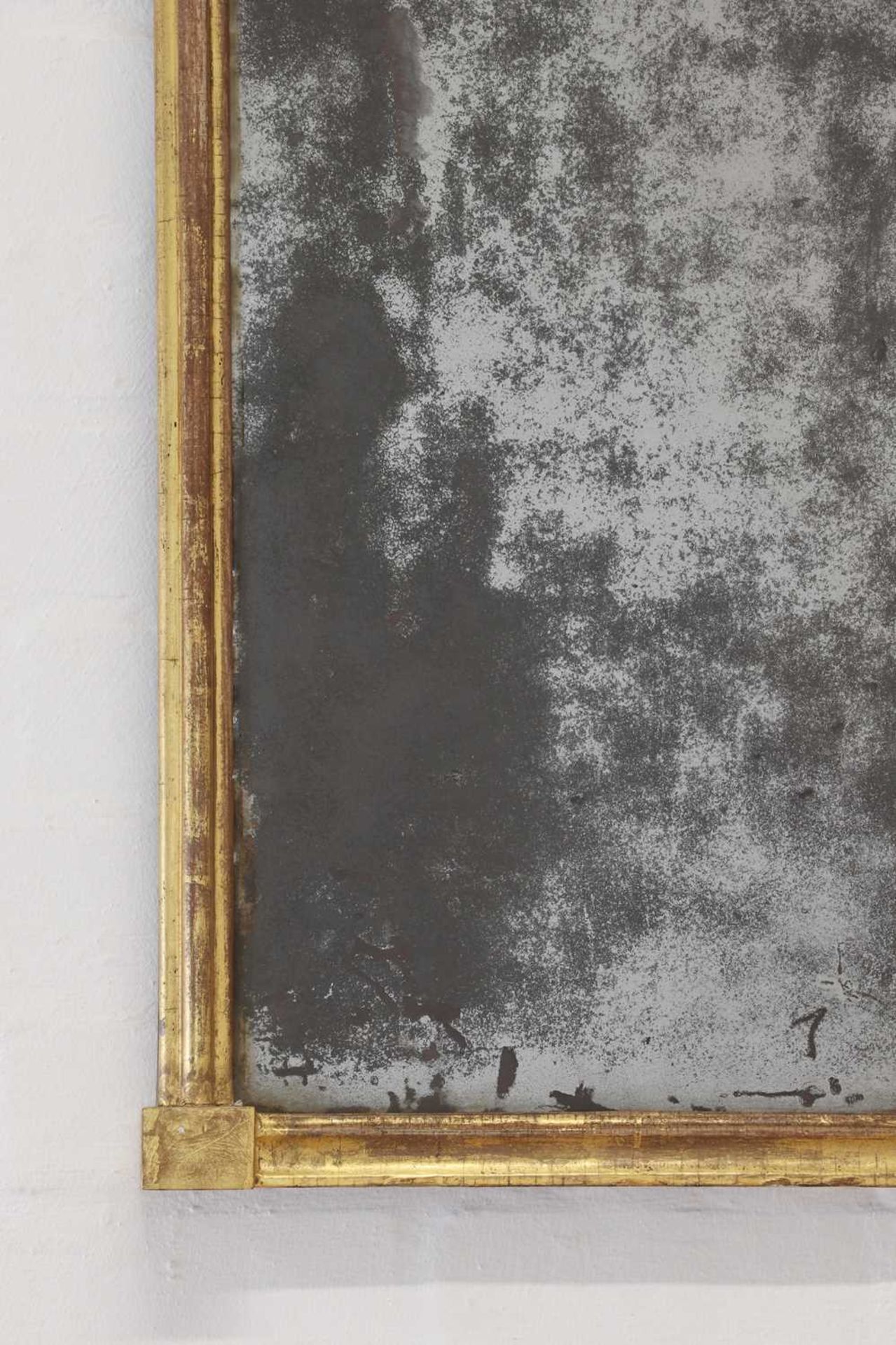 A giltwood pier mirror, - Bild 2 aus 6