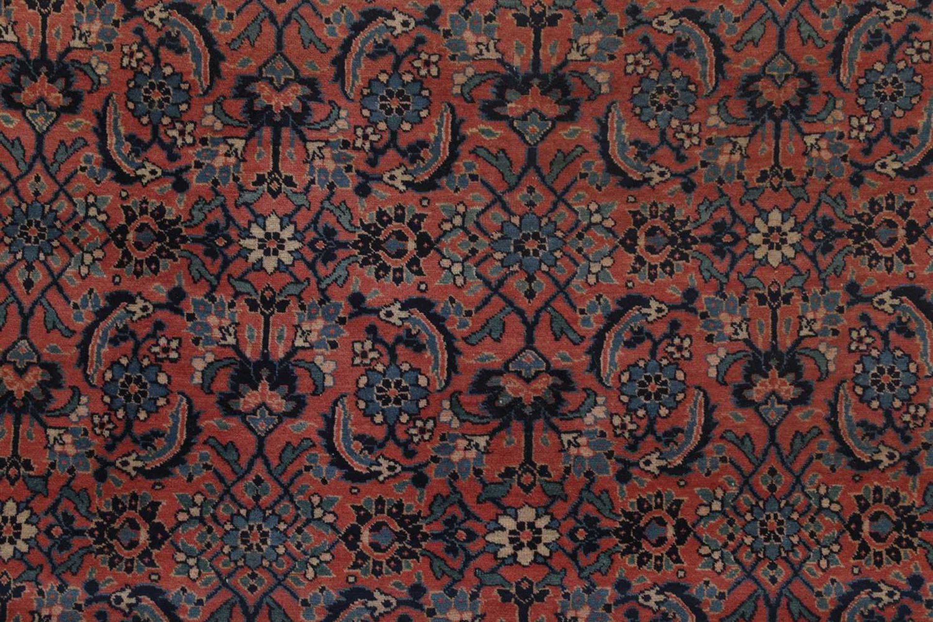 A large wool Persian carpet, - Bild 4 aus 6
