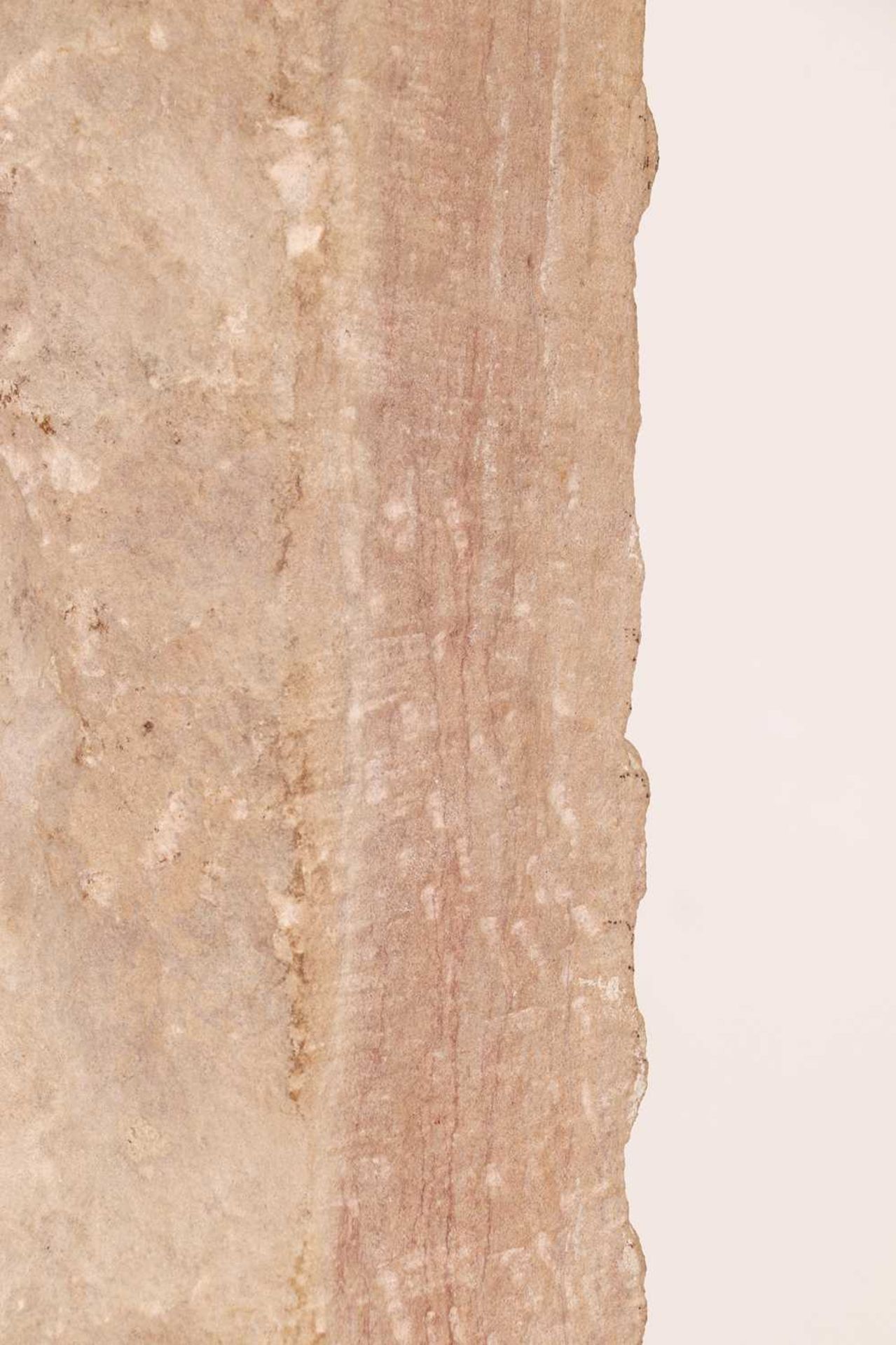 A Mughal red sandstone pilaster - Image 6 of 7