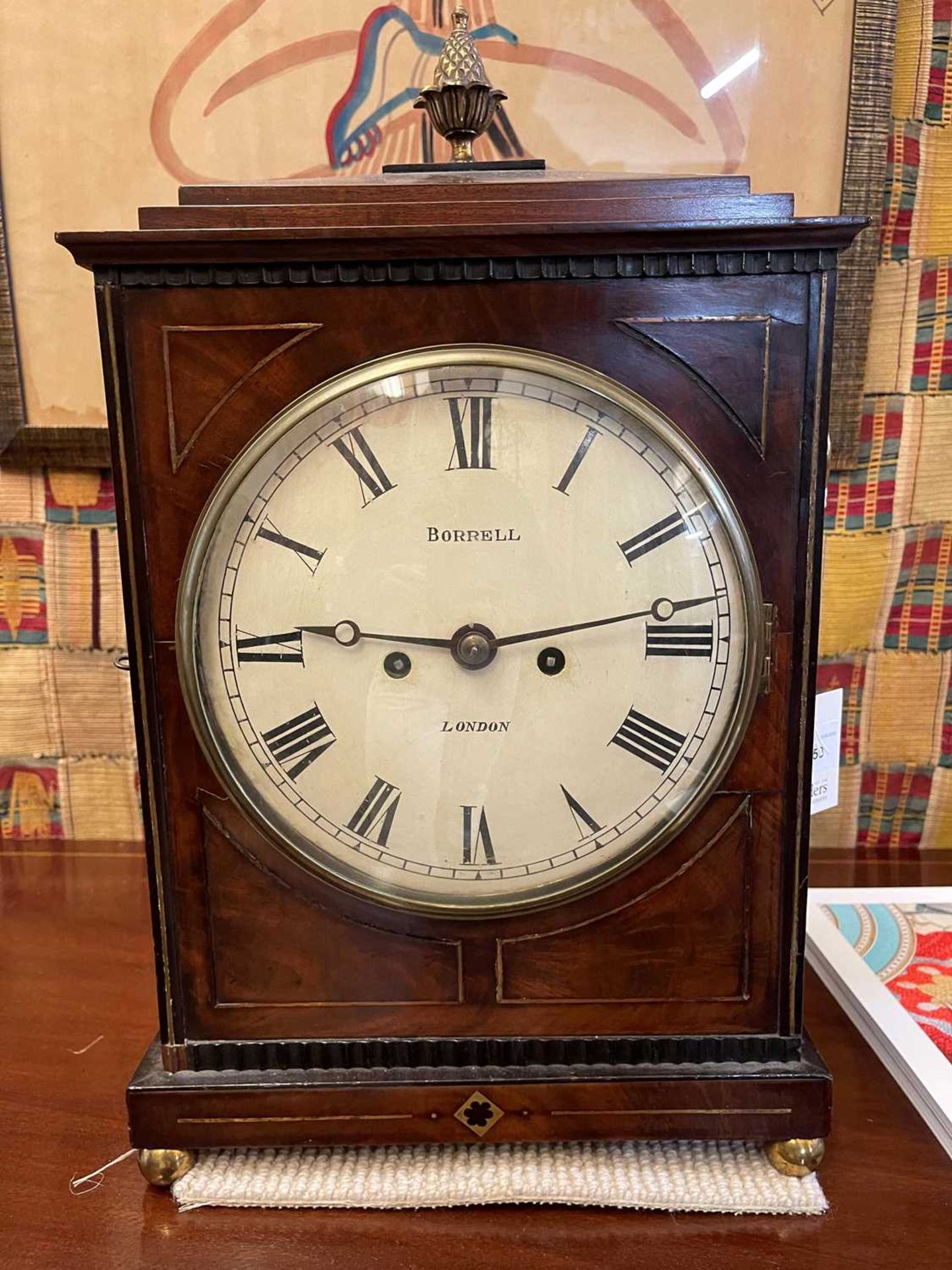 A Regency mahogany bracket clock, - Bild 17 aus 22