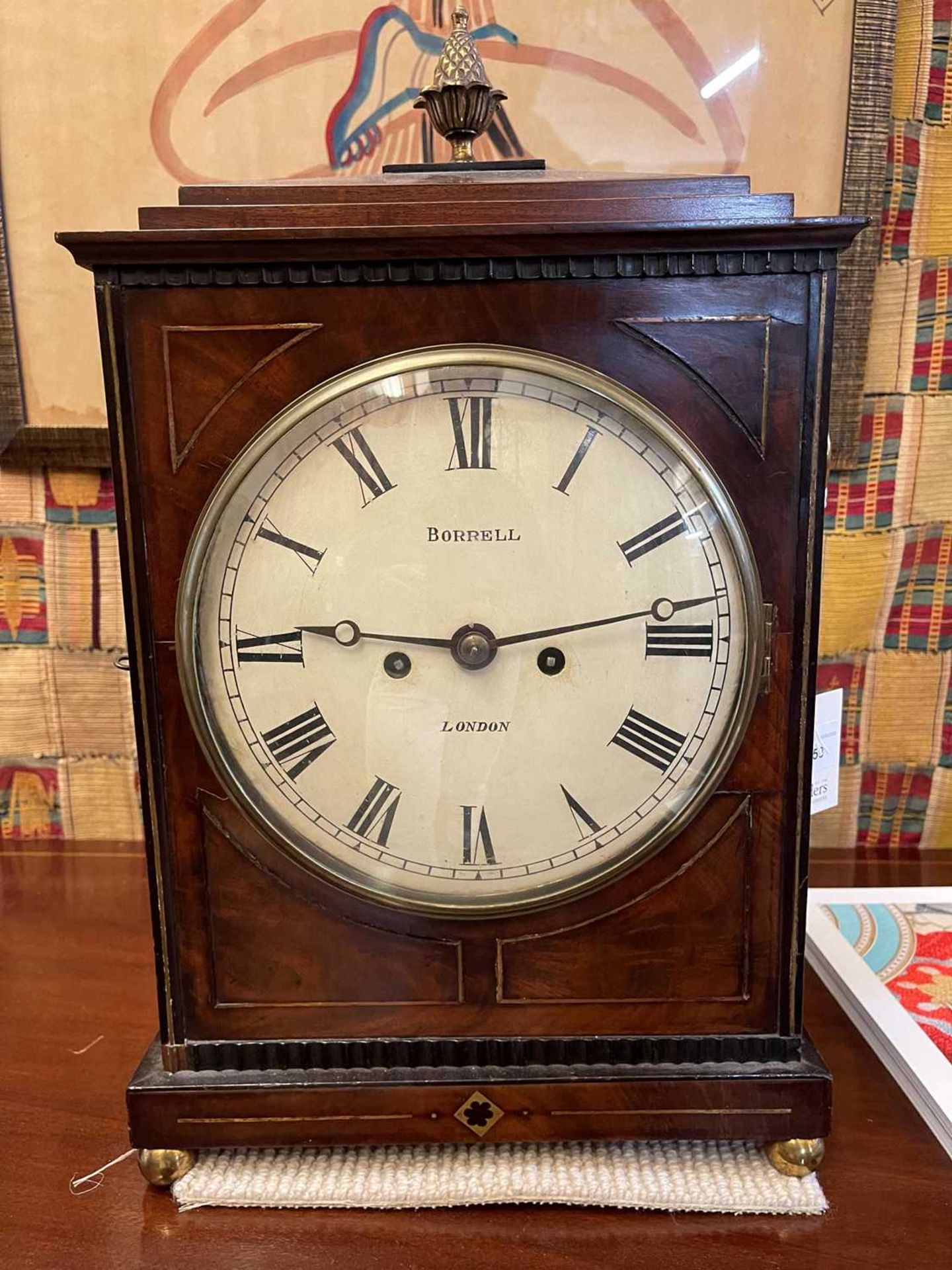 A Regency mahogany bracket clock, - Image 17 of 22