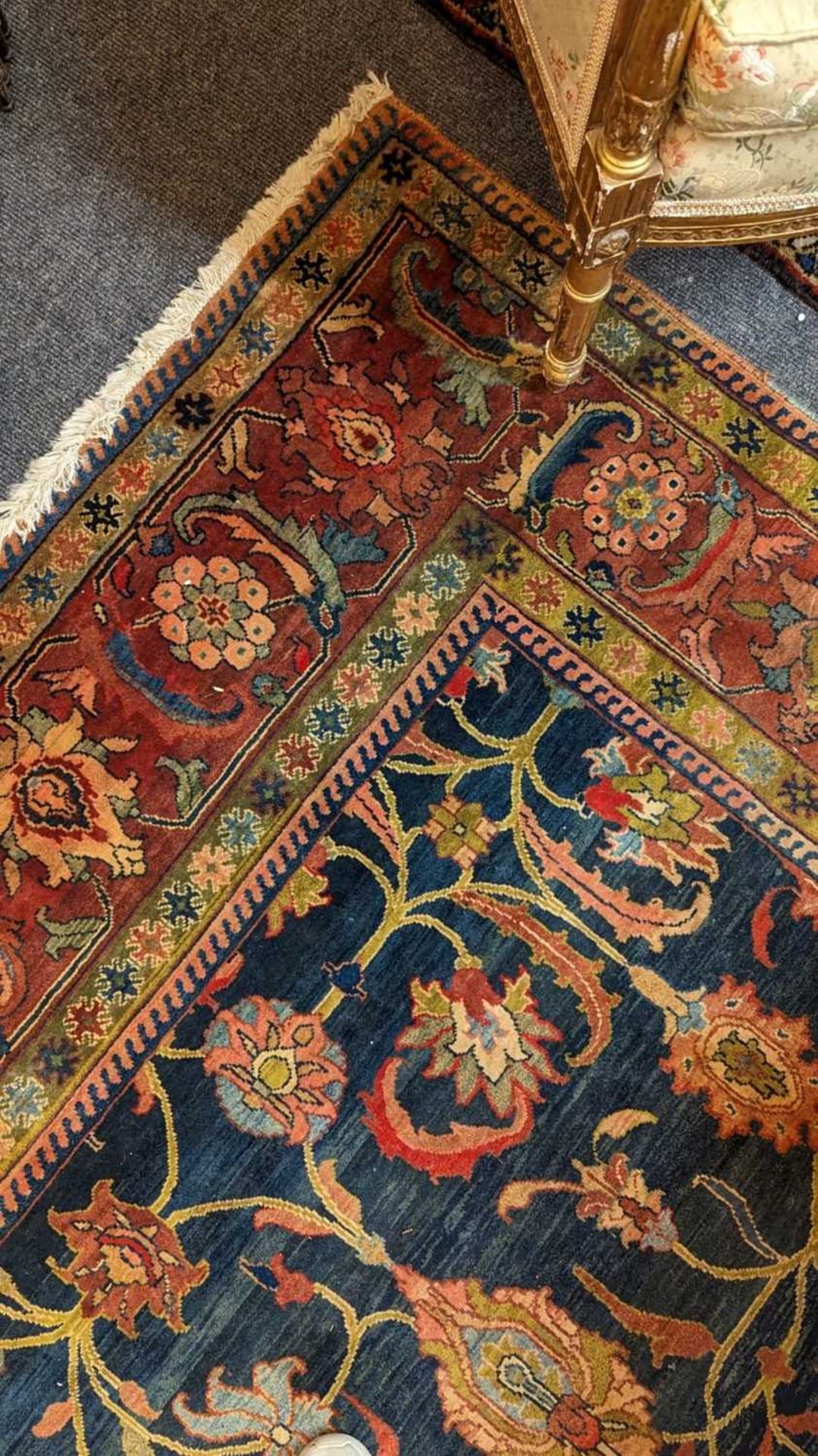 A Persian-style wool carpet, - Bild 14 aus 16
