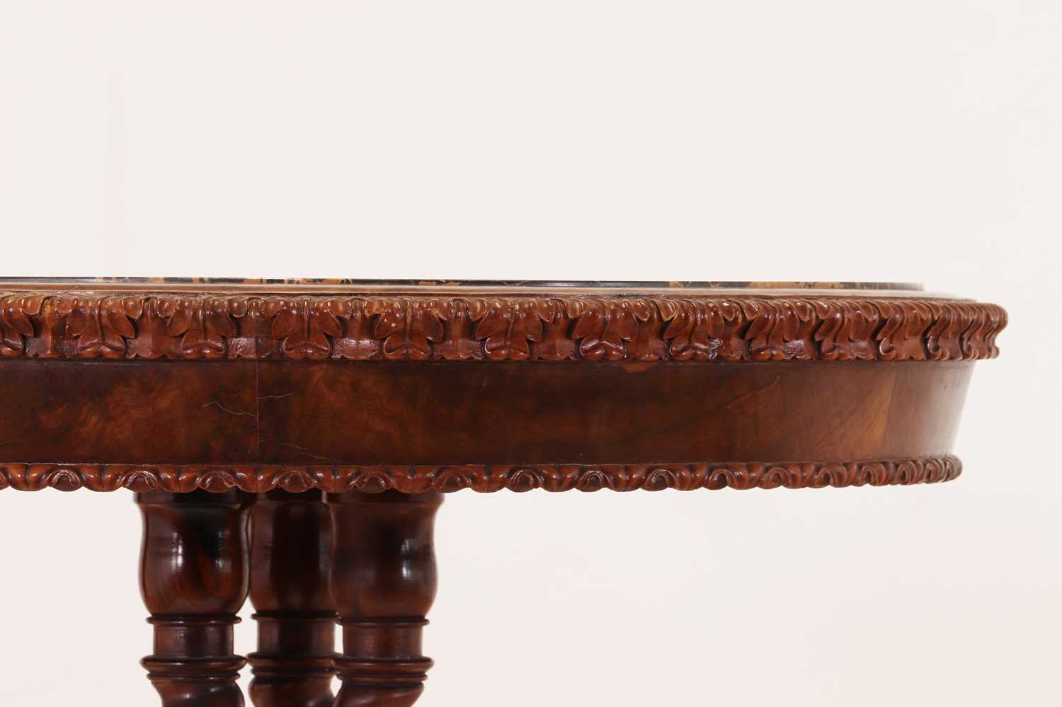 An olivewood centre table in the manner of J Darmanin & Sons, - Image 11 of 23