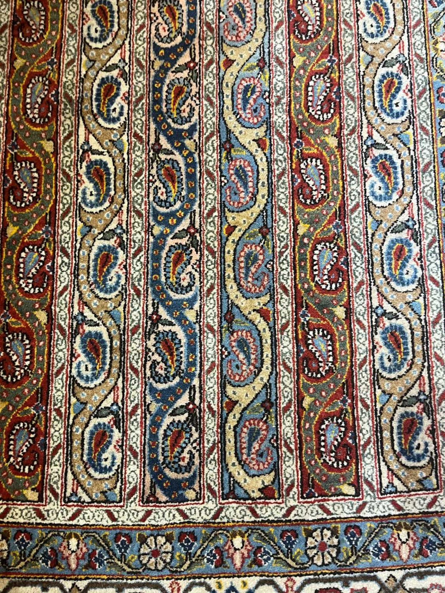 A Persian wool carpet, - Image 11 of 12