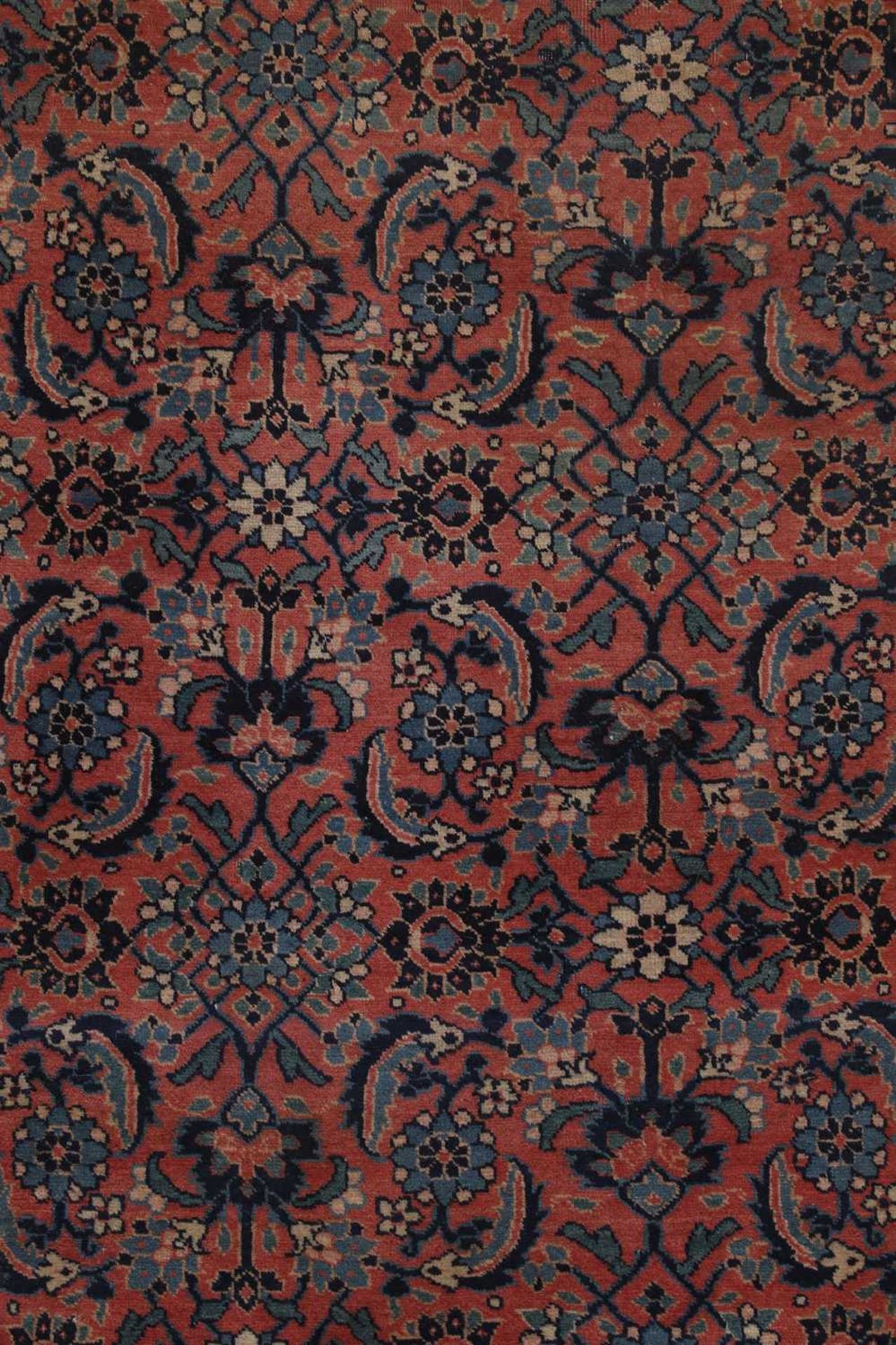 A large wool Persian carpet, - Bild 5 aus 6