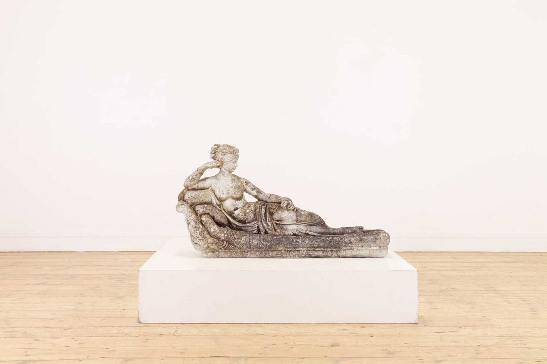 A reconstituted stone figure after Antonio Canova - Bild 3 aus 9