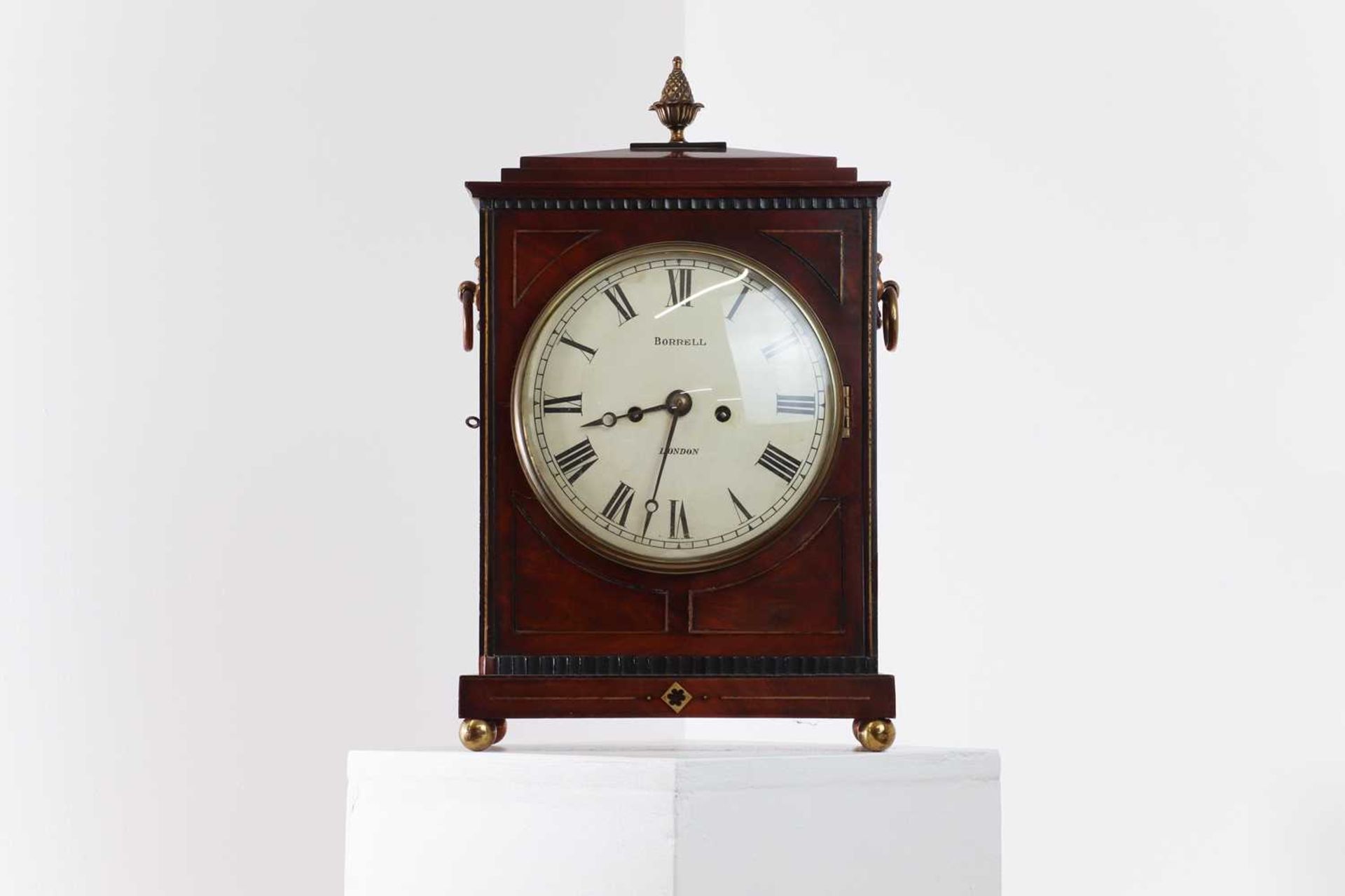 A Regency mahogany bracket clock, - Image 2 of 22