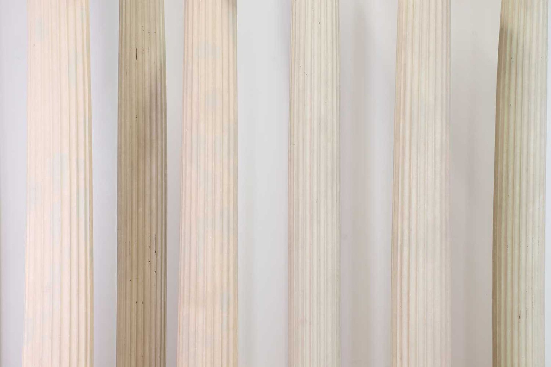 Eight fibreglass classical columns, - Image 3 of 5