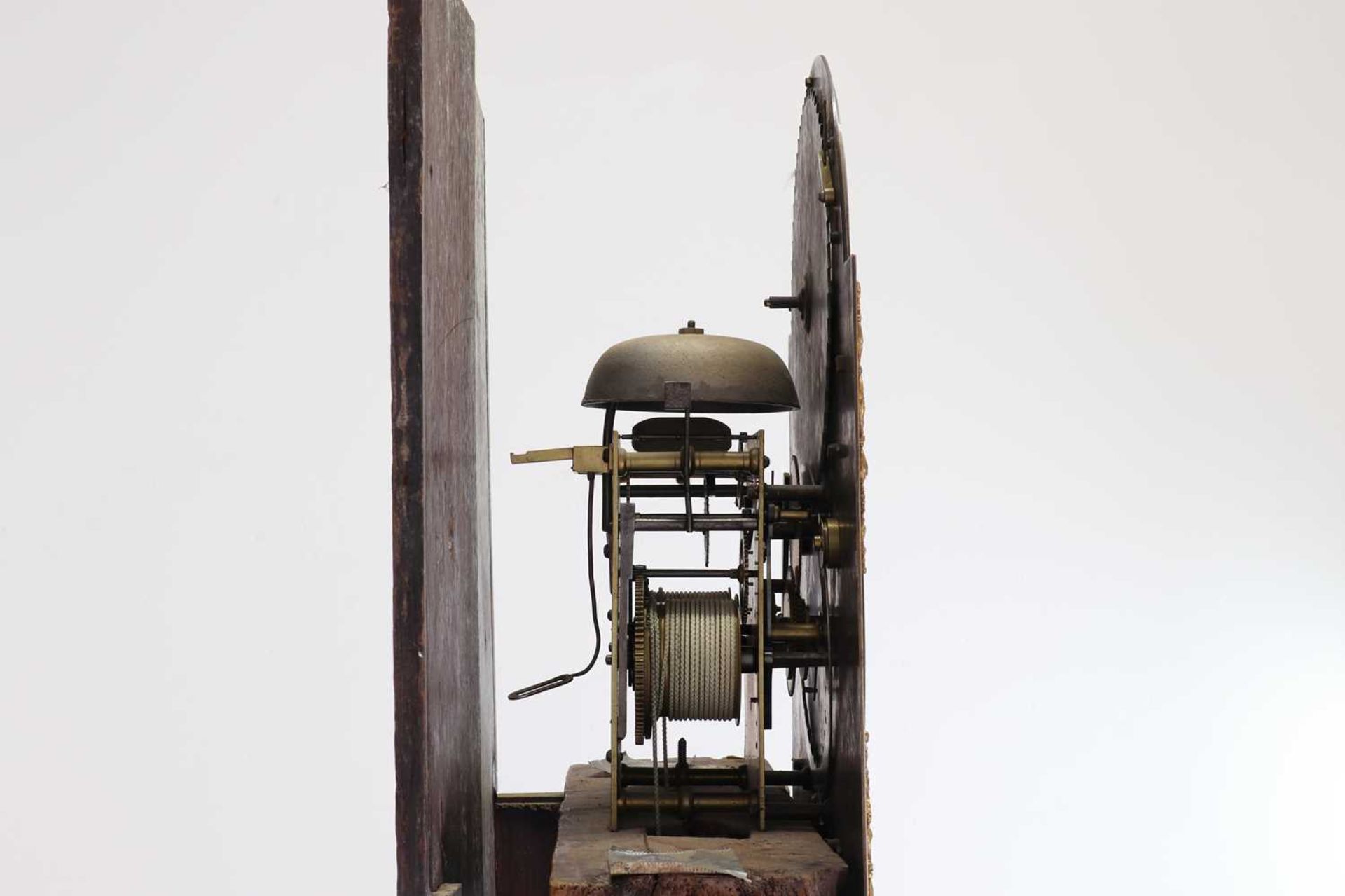 A George III mahogany longcase clock, - Image 7 of 26