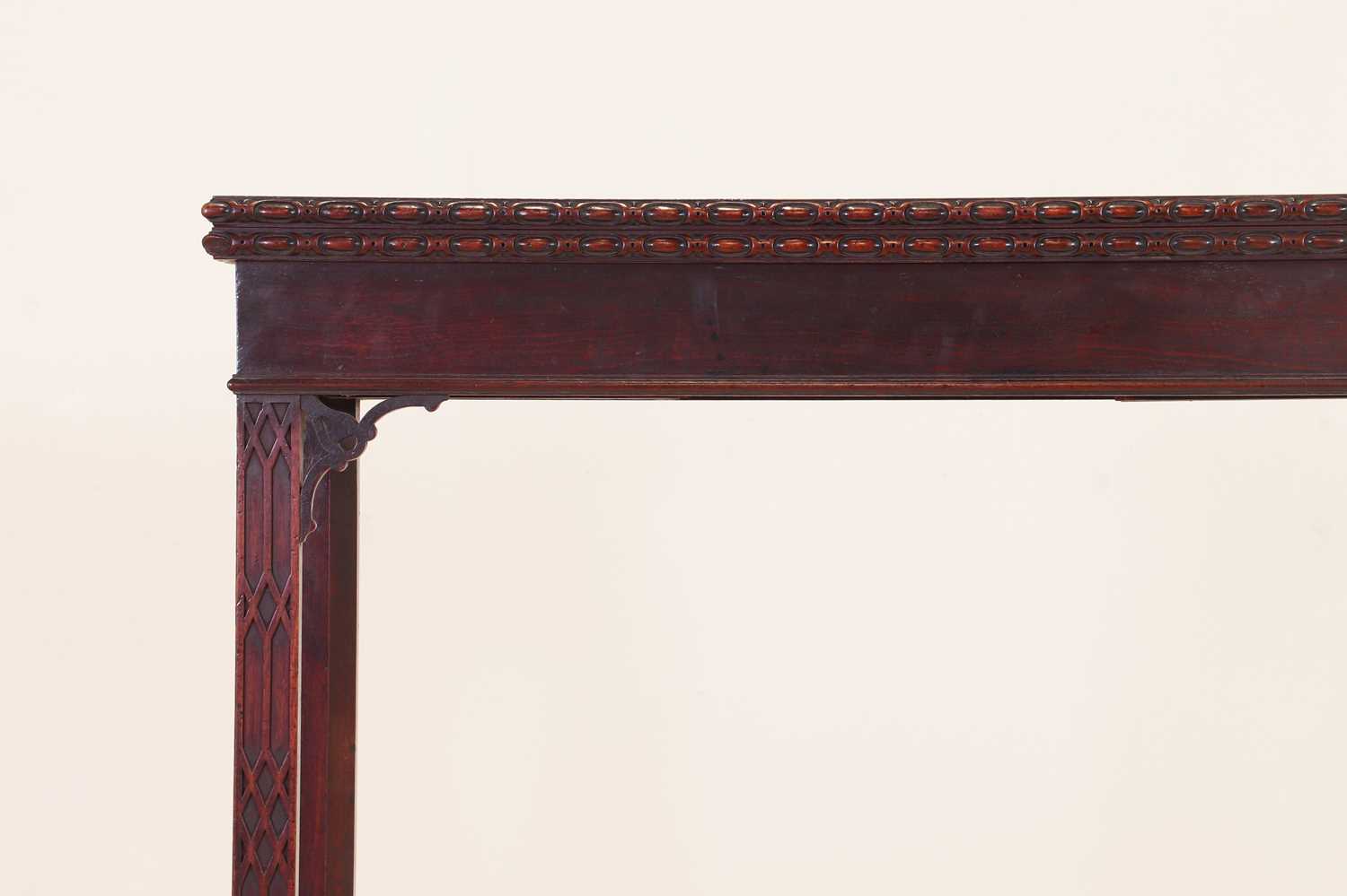 A George III mahogany card table,