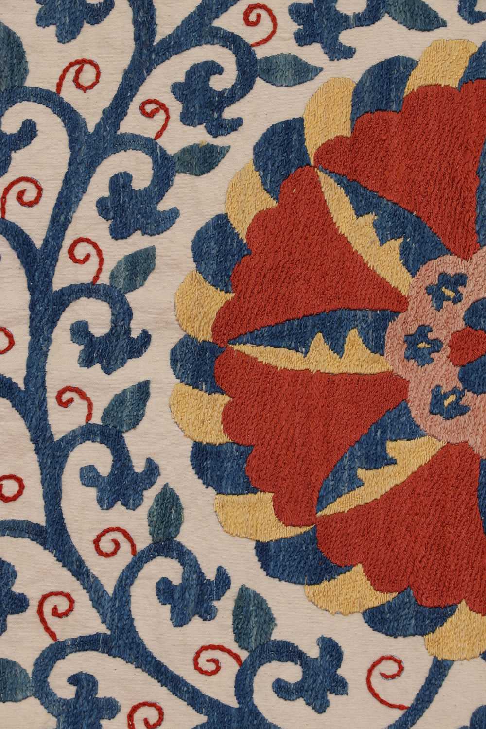 A suzani textile, - Image 8 of 8