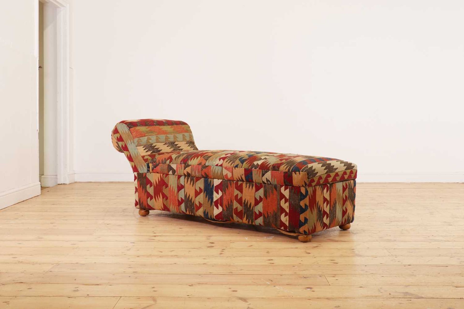 A kilim-upholstered Ottoman daybed - Image 2 of 8