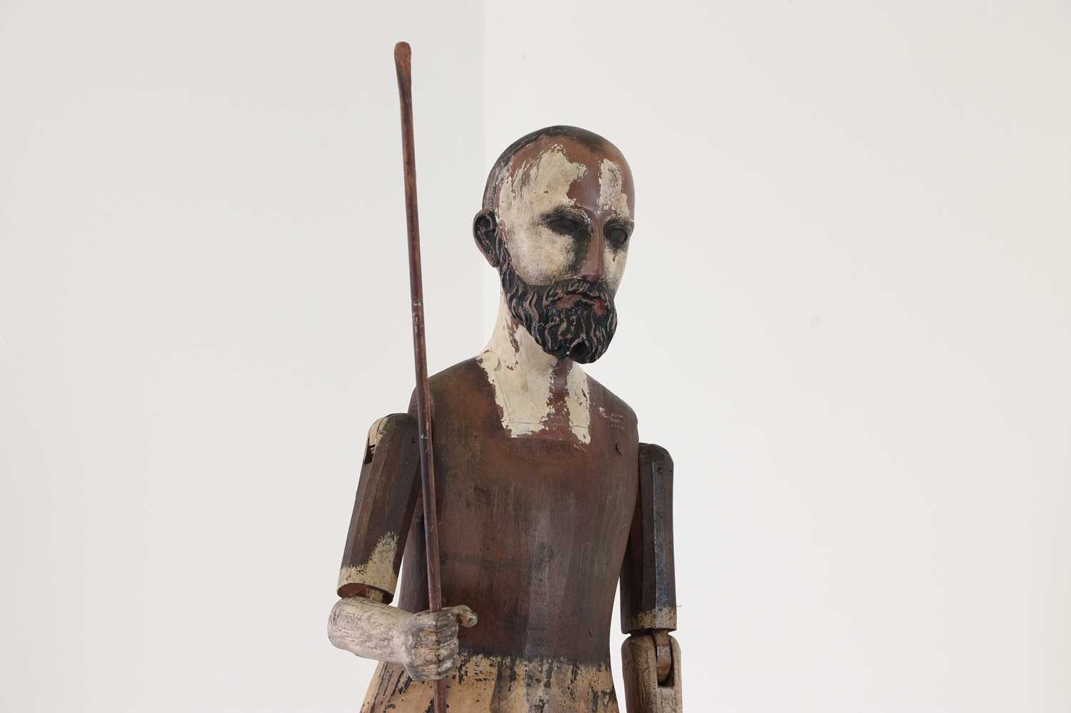 A Spanish Colonial Santos figure, - Image 6 of 7