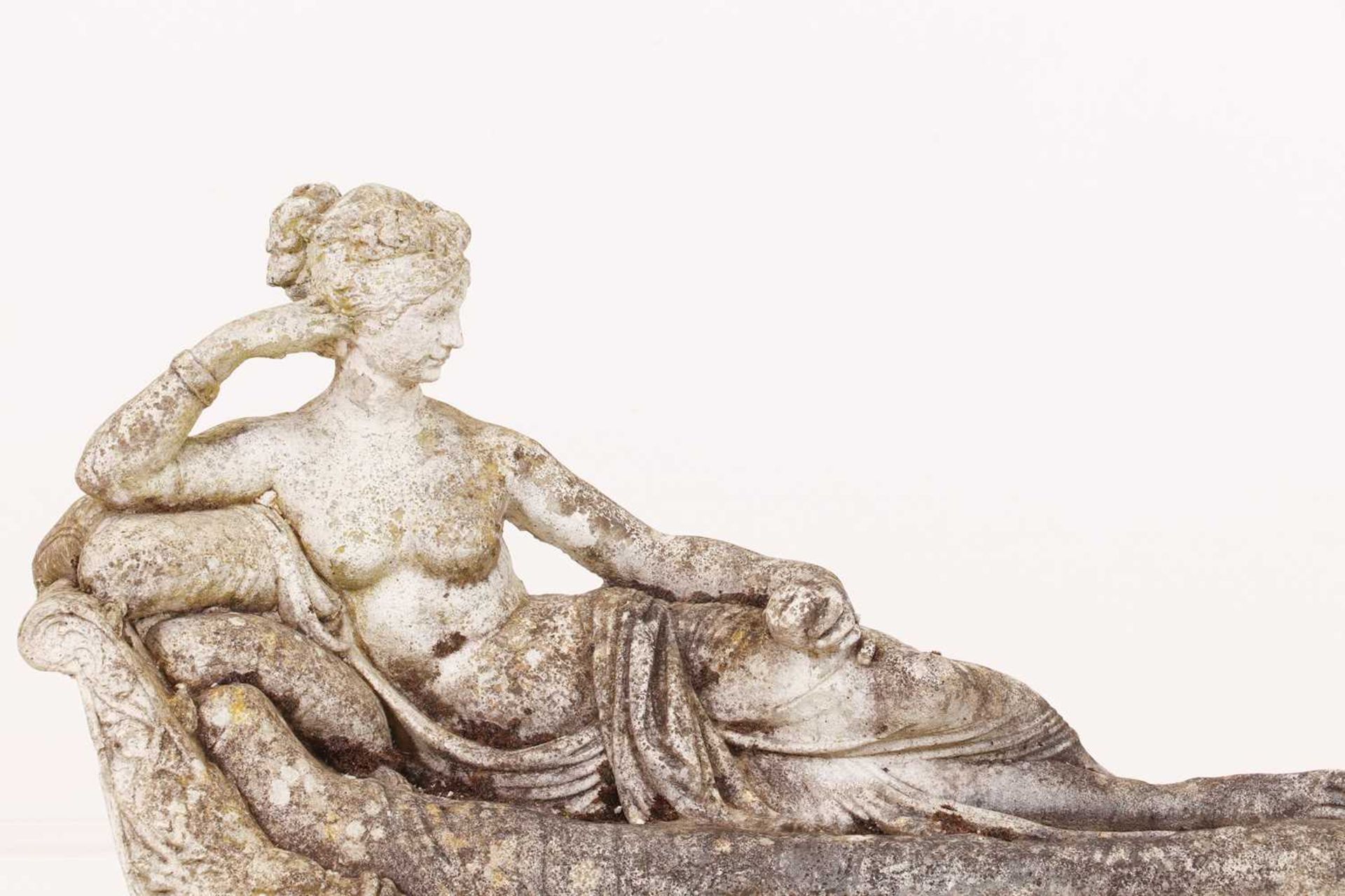 A reconstituted stone figure after Antonio Canova - Bild 7 aus 9