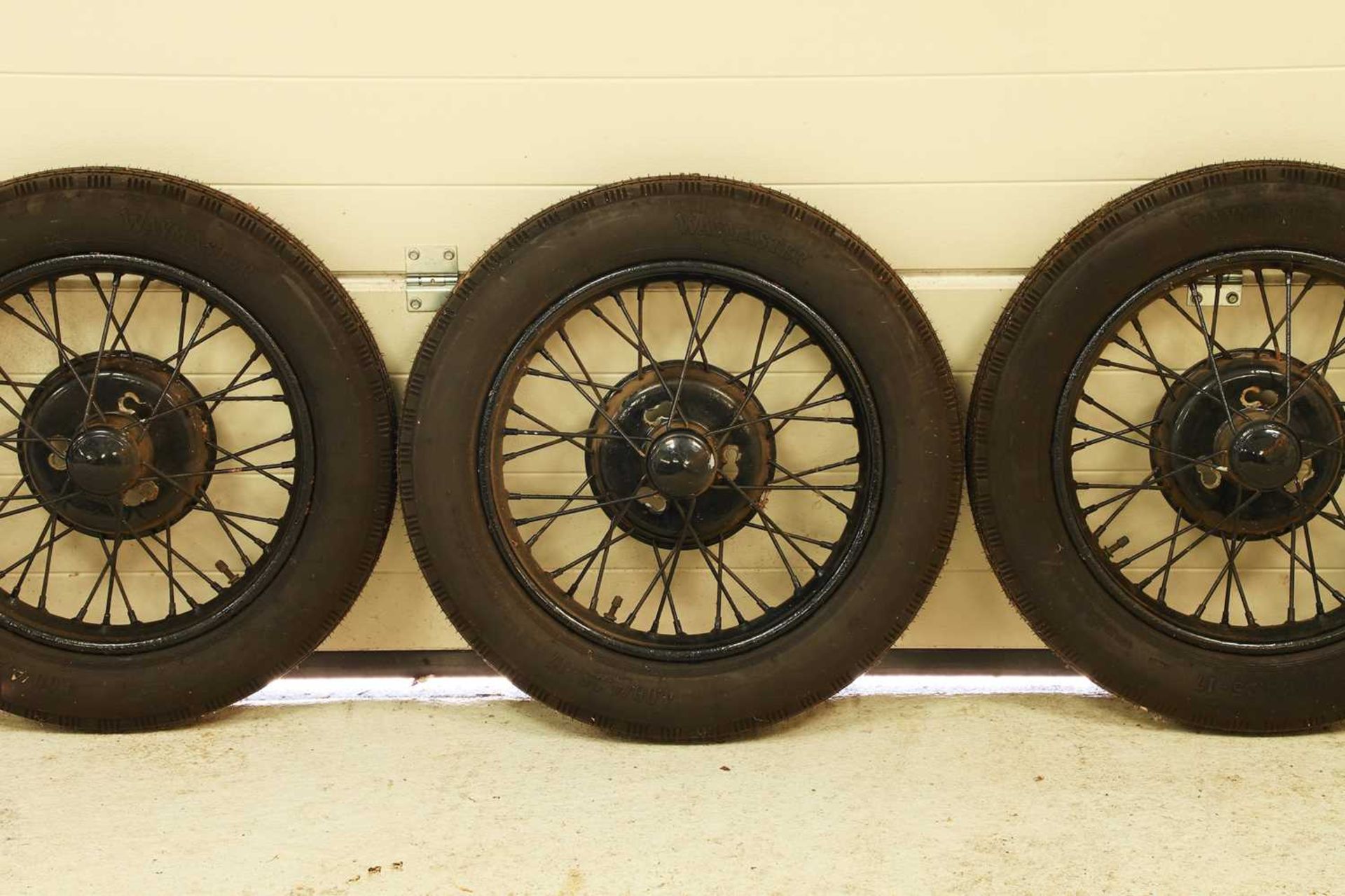 A set of five Austin 7 wheels, - Image 2 of 4